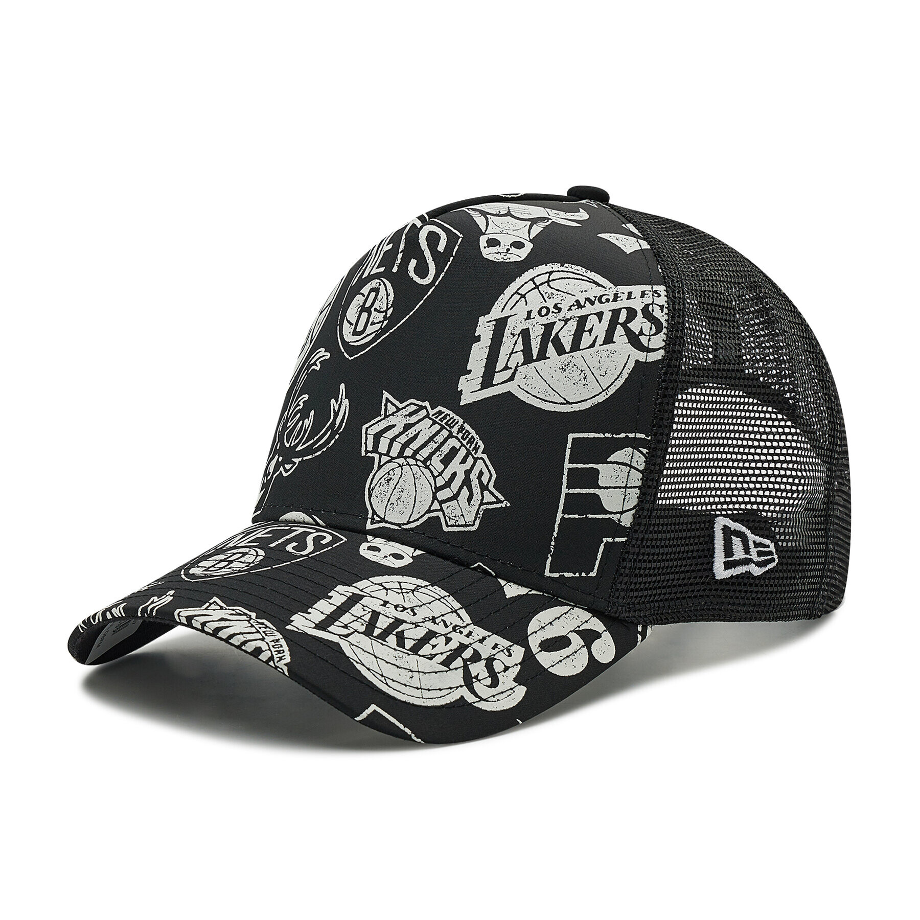 New Era Șapcă NBA All Over Print 60222557 Negru - Pled.ro