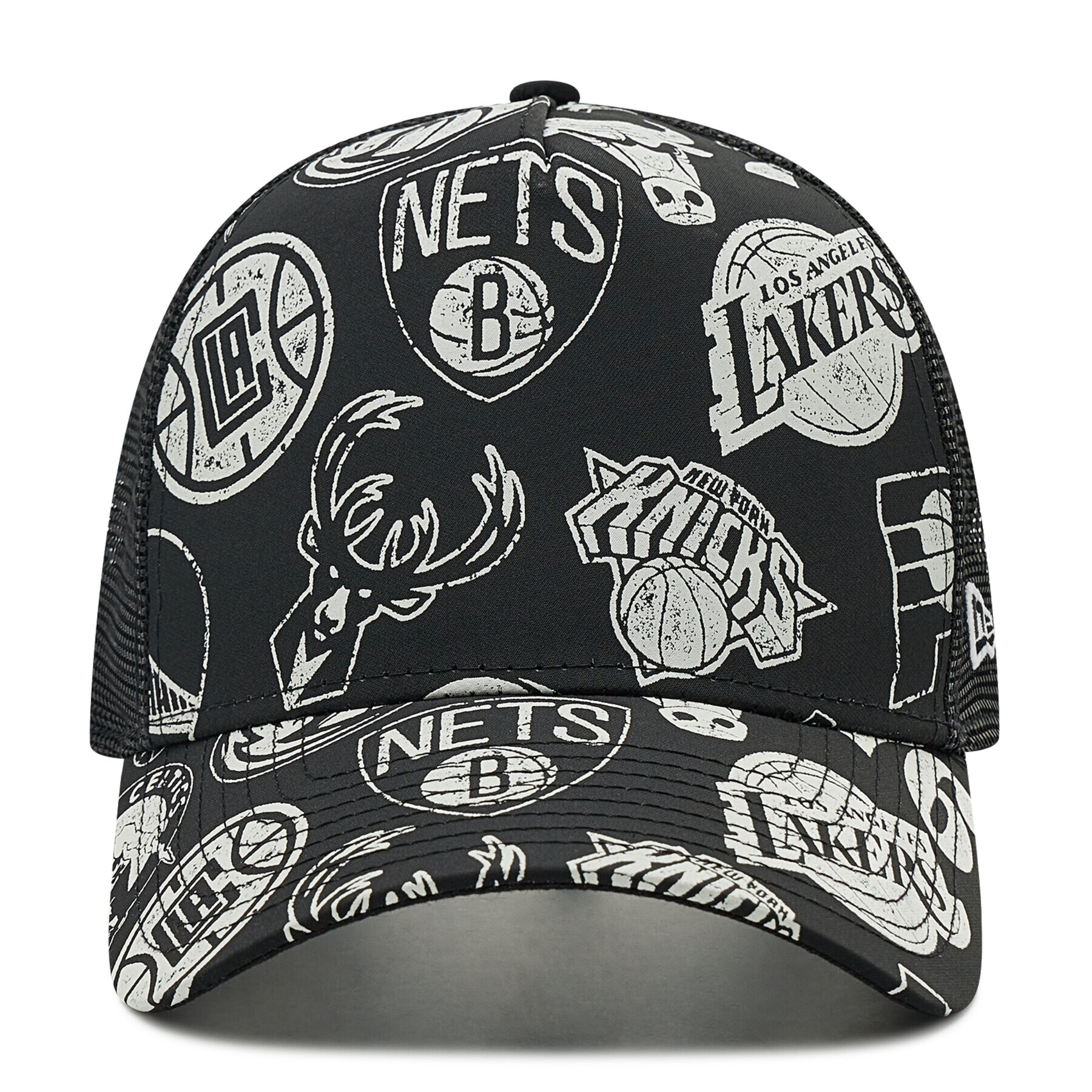 New Era Șapcă NBA All Over Print 60222557 Negru - Pled.ro