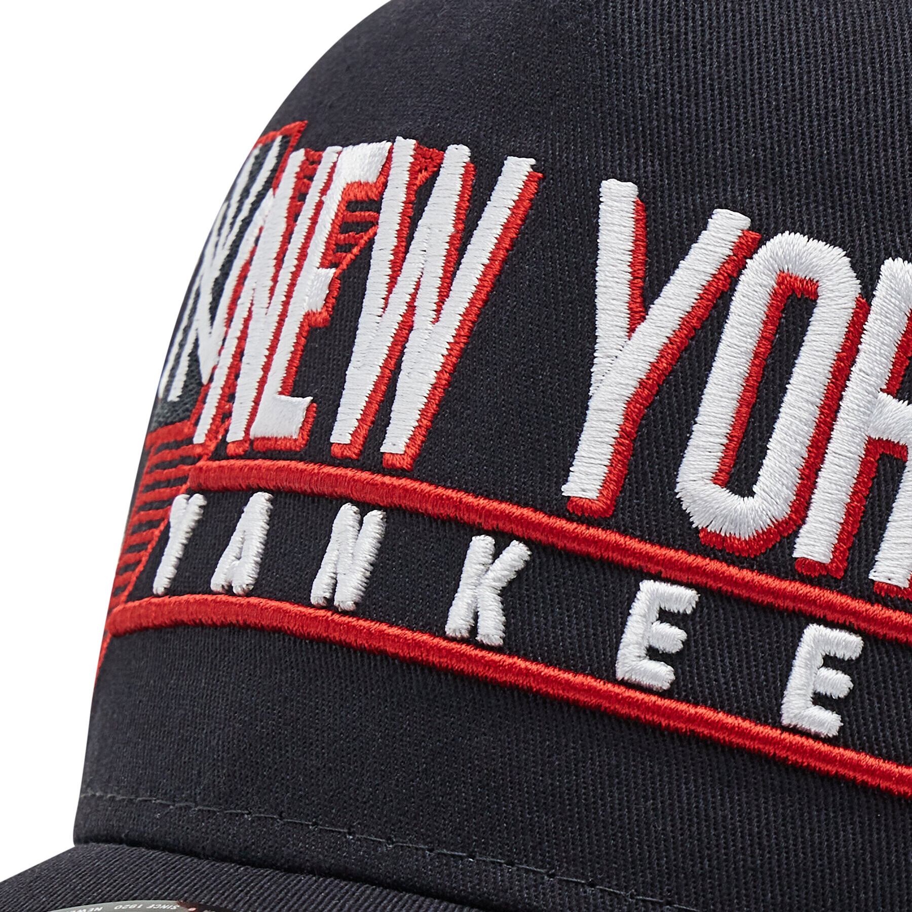 New Era Șapcă New York Yankees Graphic Logo A-Frame Trucker 60222488 Bleumarin - Pled.ro