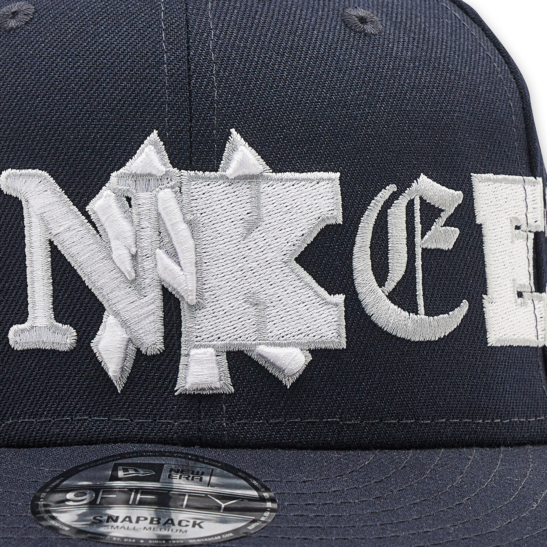 New Era Șapcă New York Yankees Typo Patch 9Fifty 60285218 Bleumarin - Pled.ro