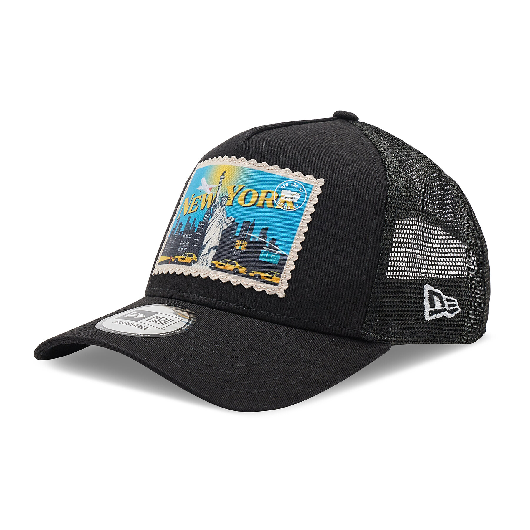 New Era Șapcă Postcard Trucker 60285023 Negru - Pled.ro