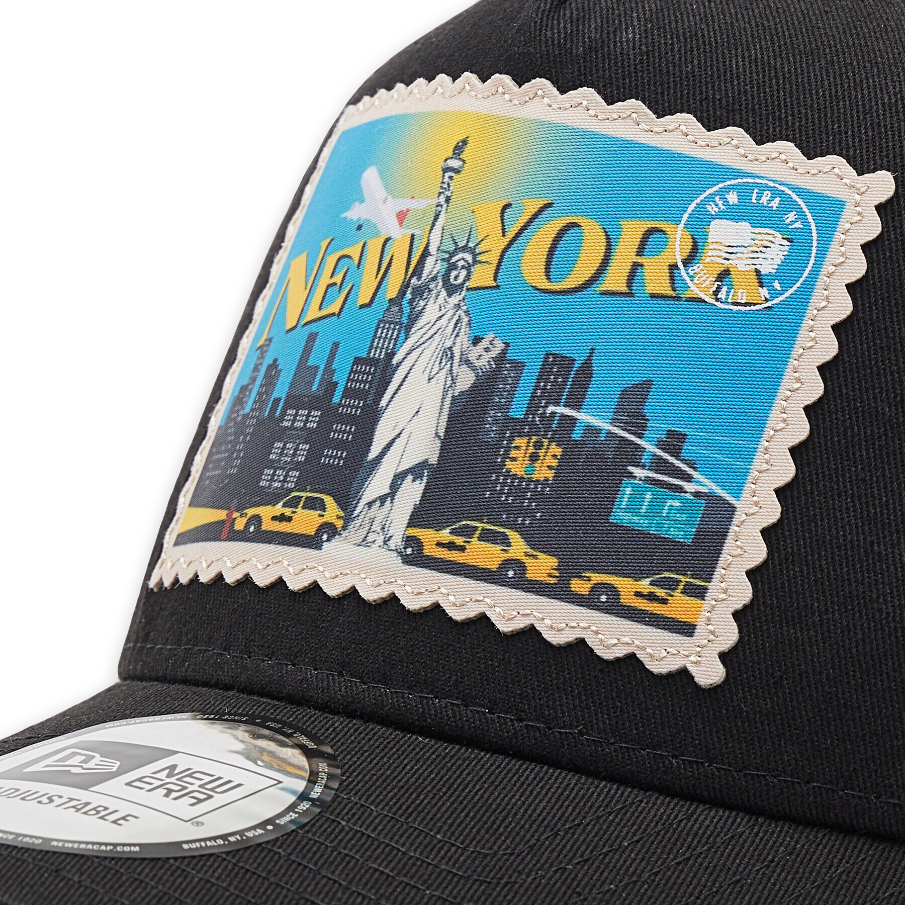 New Era Șapcă Postcard Trucker 60285023 Negru - Pled.ro