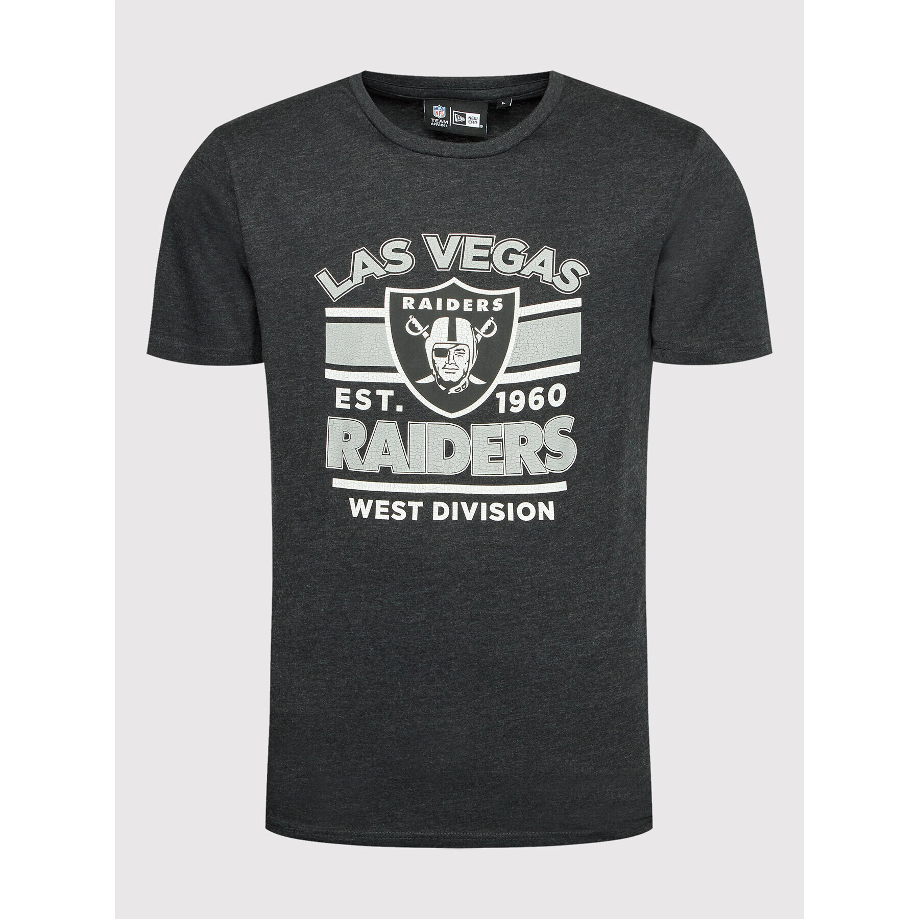 New Era Tricou Las Vegas Raiders Graphic 12893039 Gri Regular Fit - Pled.ro