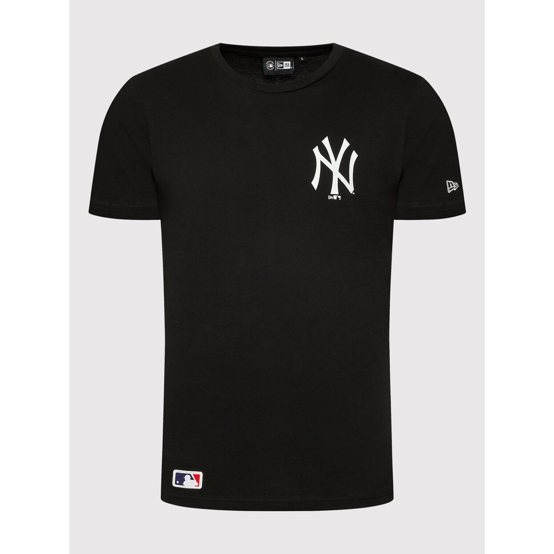 New Era Tricou New York Yankees Mlb League Essential 13083957 Negru Relaxed Fit - Pled.ro