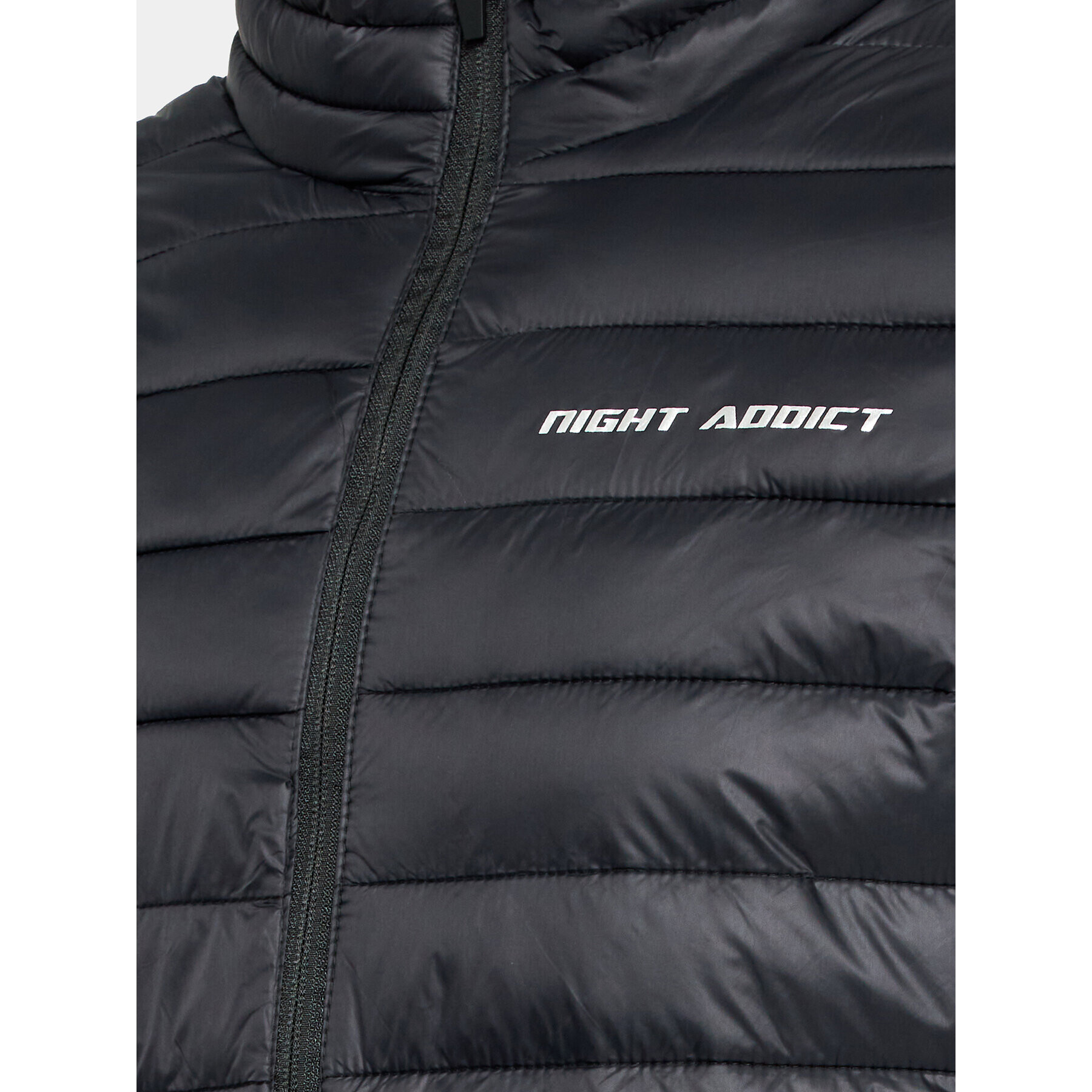 Night Addict Geacă din puf MJK-NABENNY Negru Regular Fit - Pled.ro