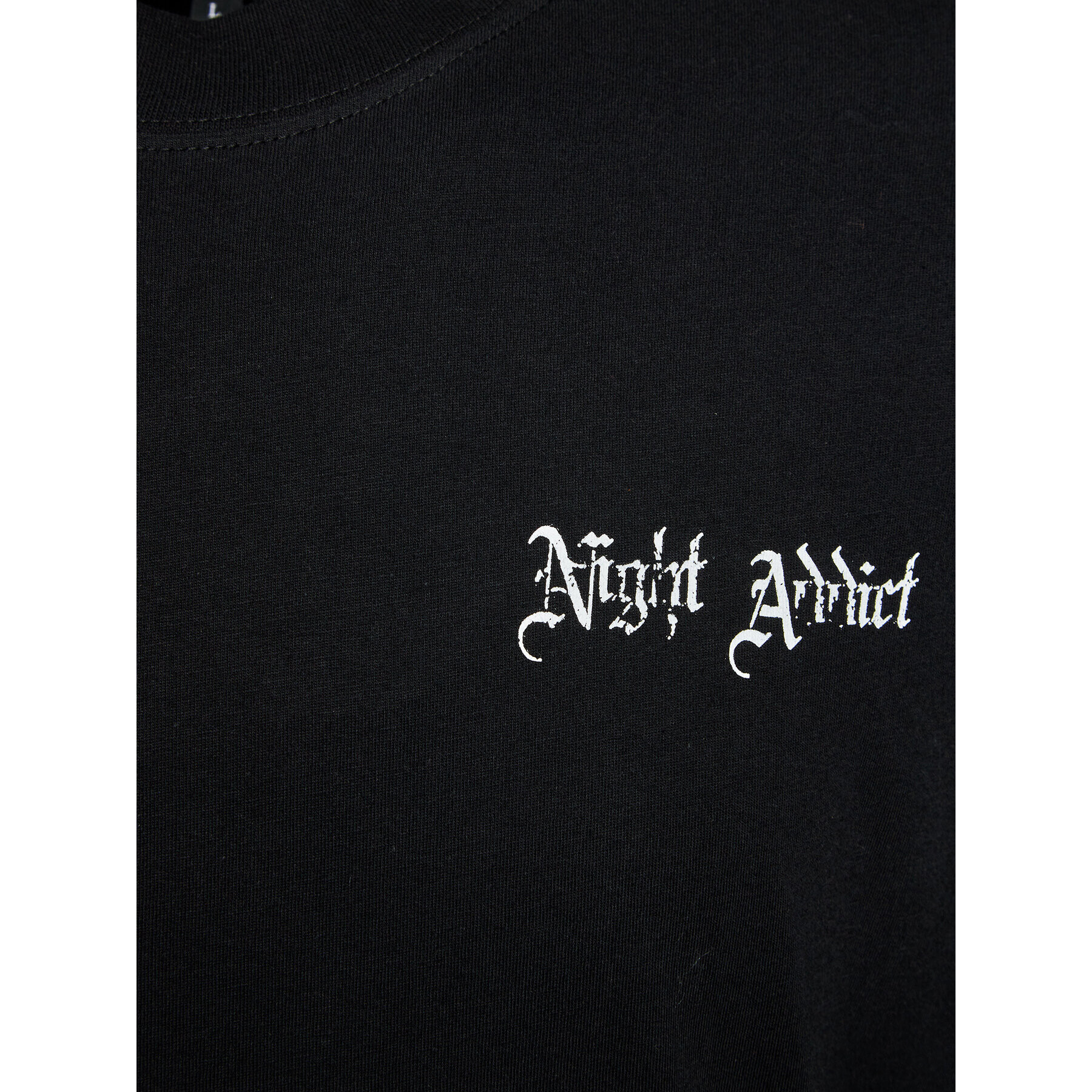 Night Addict Longsleeve MLT-NA575BARKER Negru Regular Fit - Pled.ro