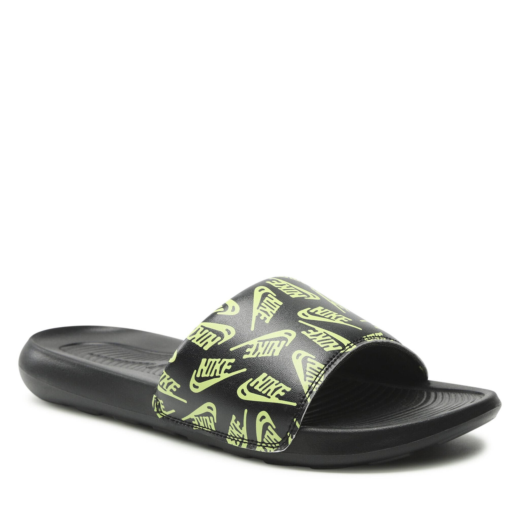 Nike Șlapi Victori One Slide Print CN9678 010 Negru - Pled.ro