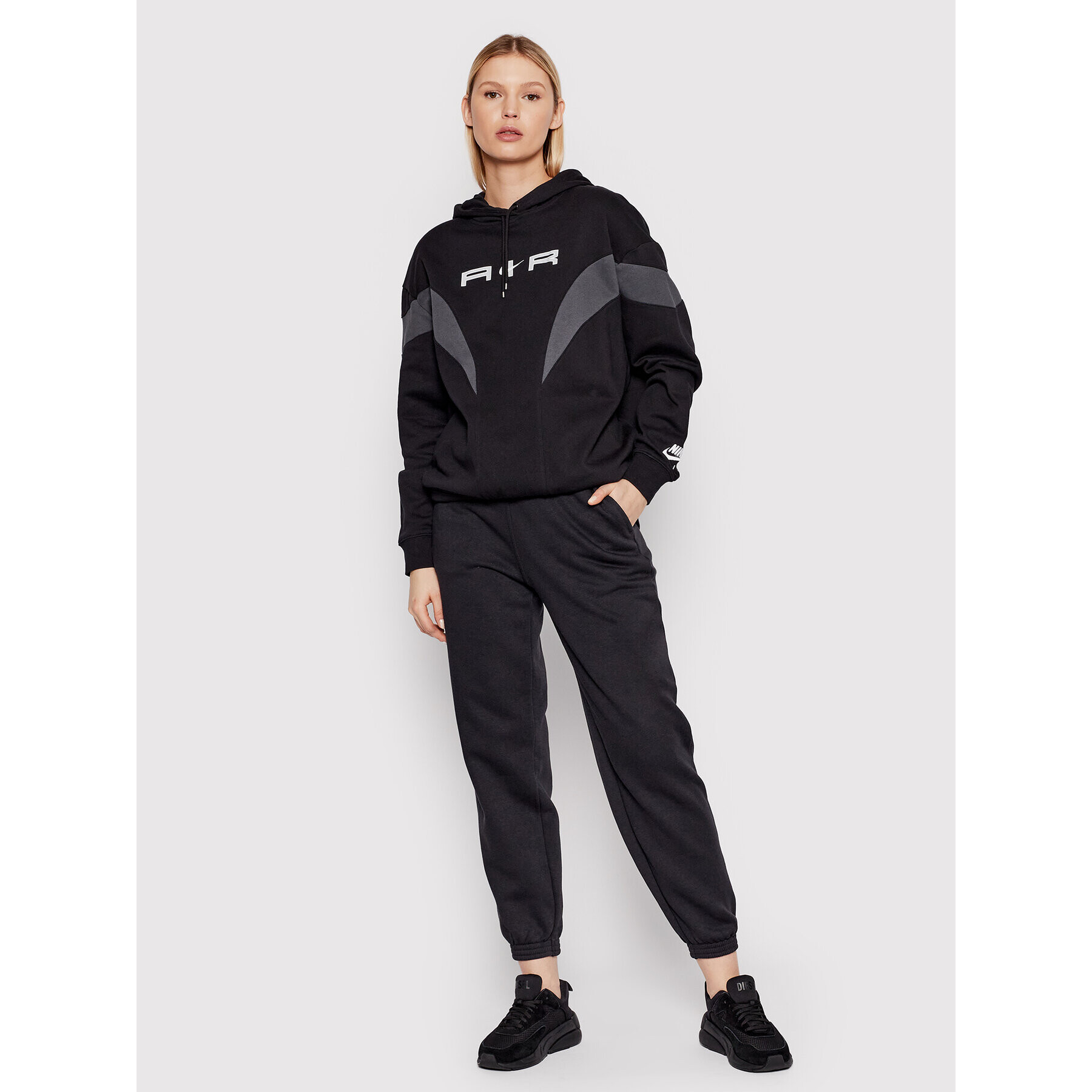 Nike Bluză Air DD5417 Negru Oversize - Pled.ro