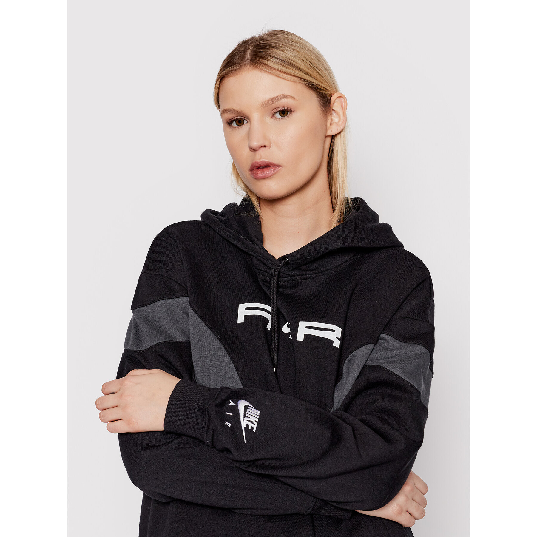 Nike Bluză Air DD5417 Negru Oversize - Pled.ro