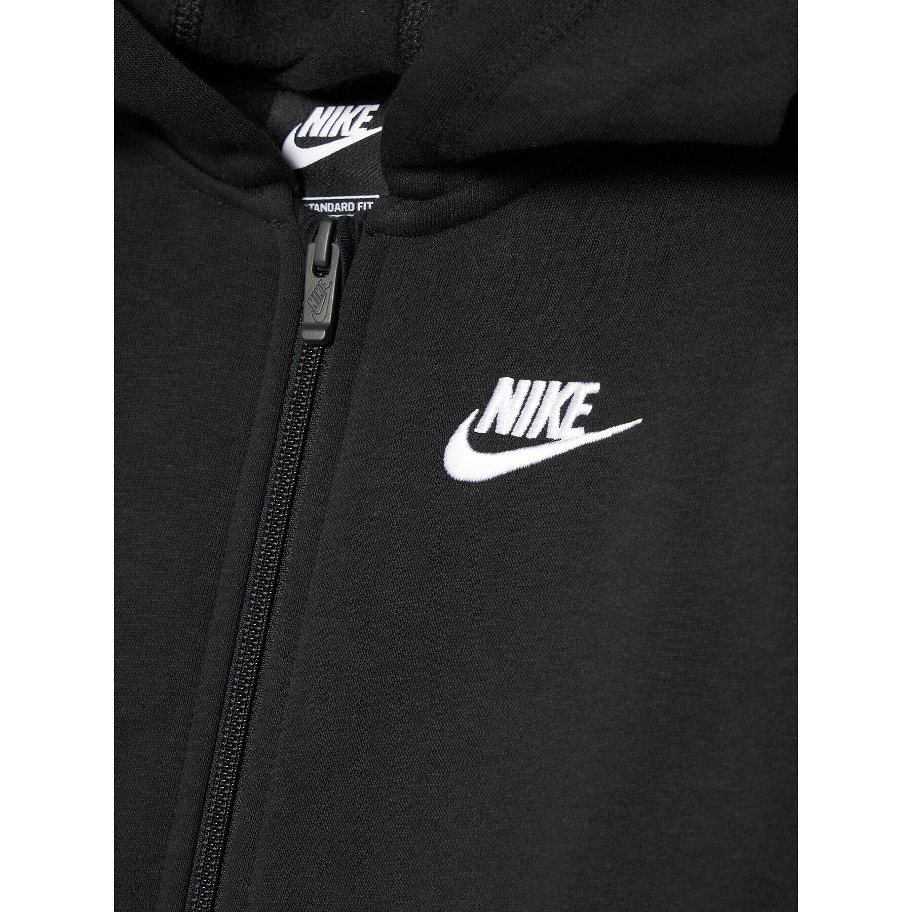 Nike Bluză Club Older BV3699 Negru Standard Fit - Pled.ro