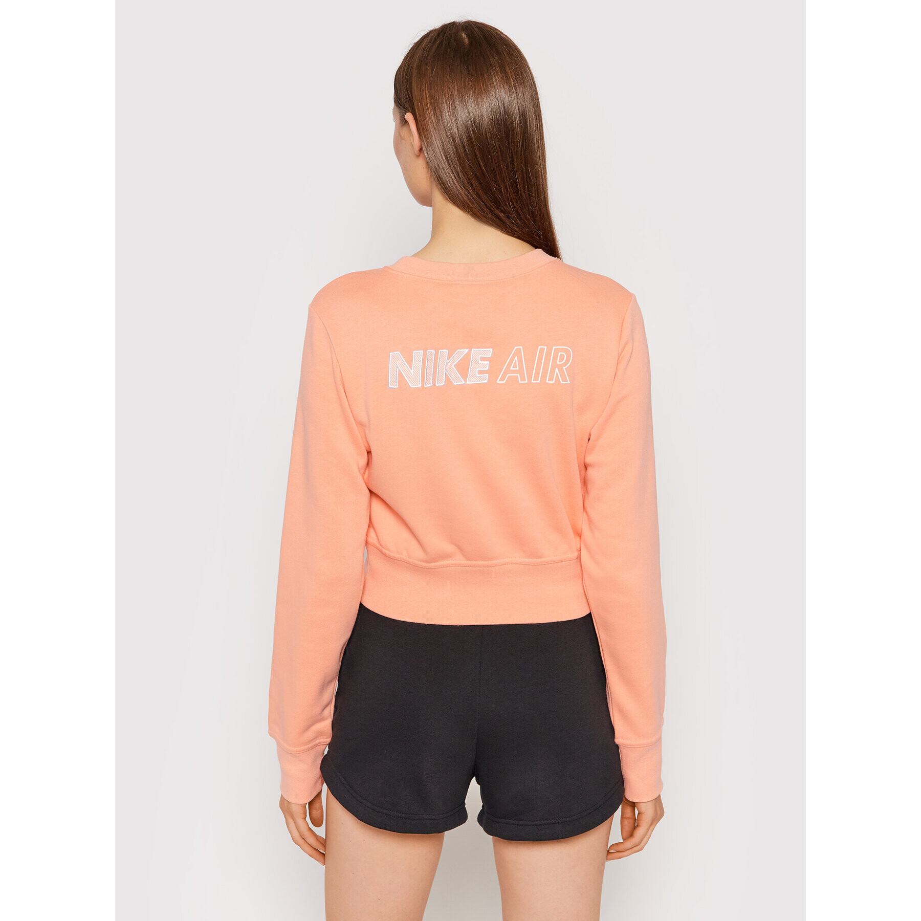 Nike Bluză Crew Air DC5296 Portocaliu Standard Fit - Pled.ro