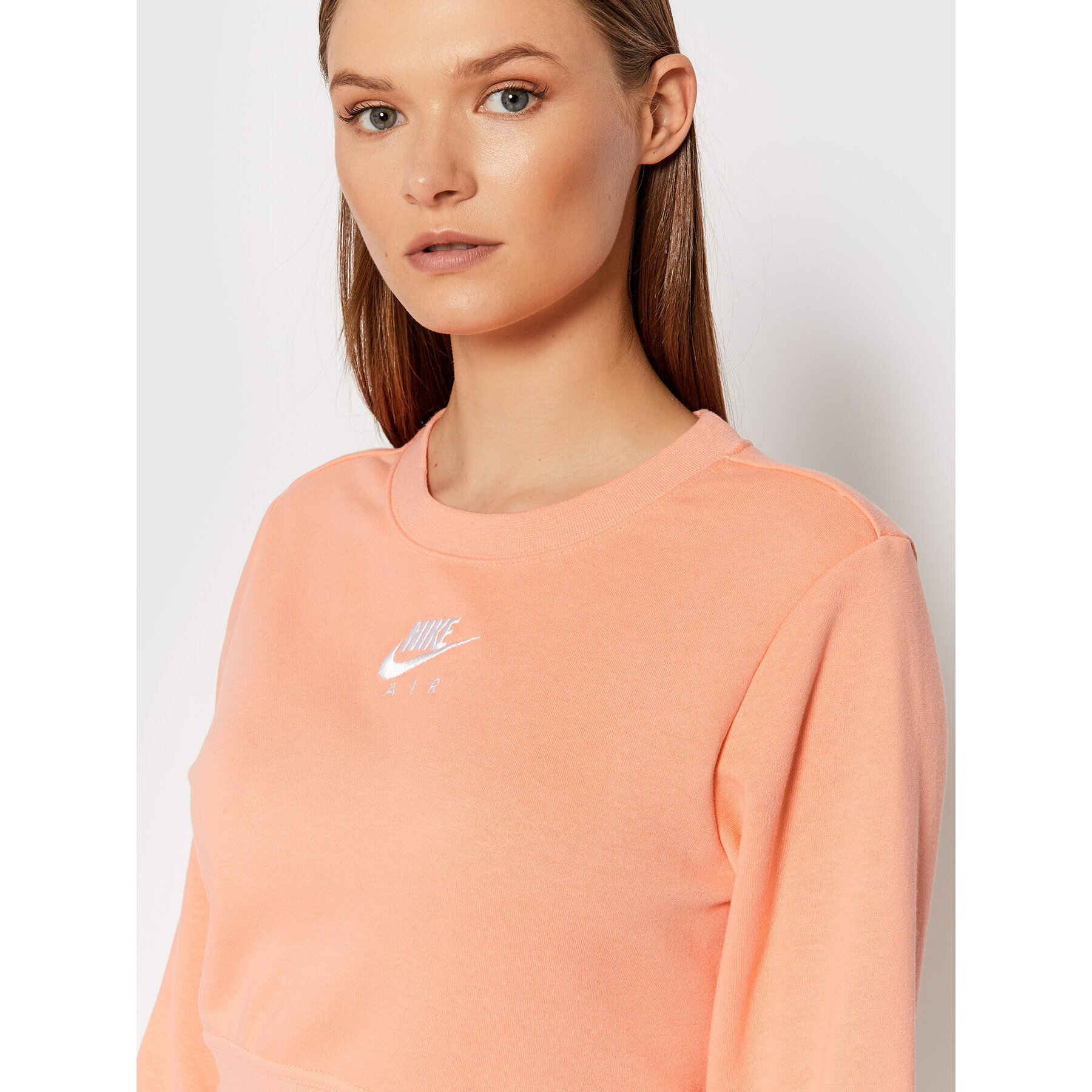 Nike Bluză Crew Air DC5296 Portocaliu Standard Fit - Pled.ro