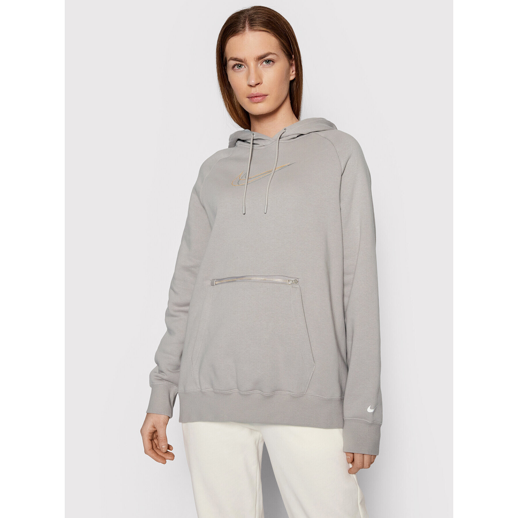 Nike Bluză Dance DO2566 Gri Oversize - Pled.ro