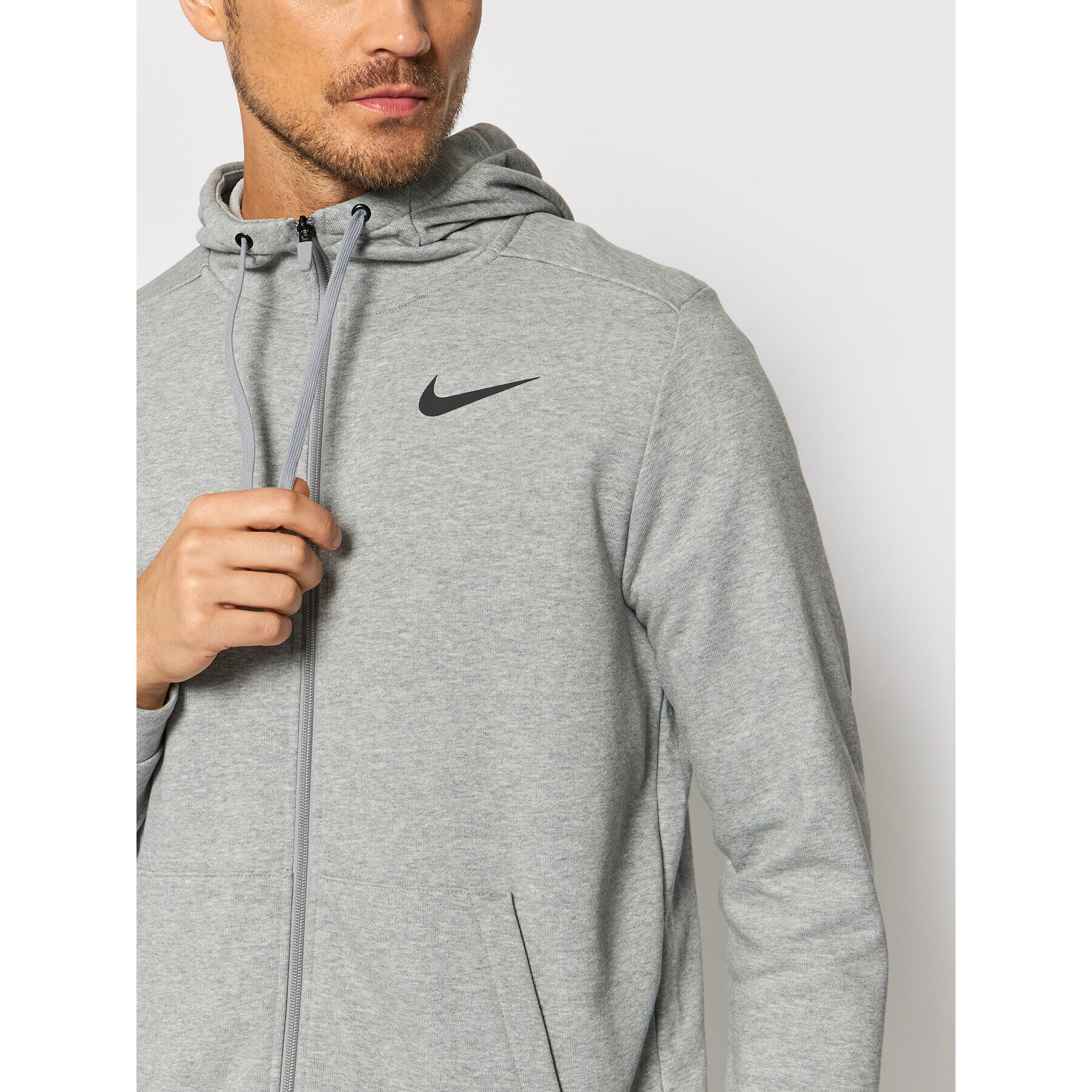 Nike Bluză Dri-FIT CZ6376 Gri Standard Fit - Pled.ro