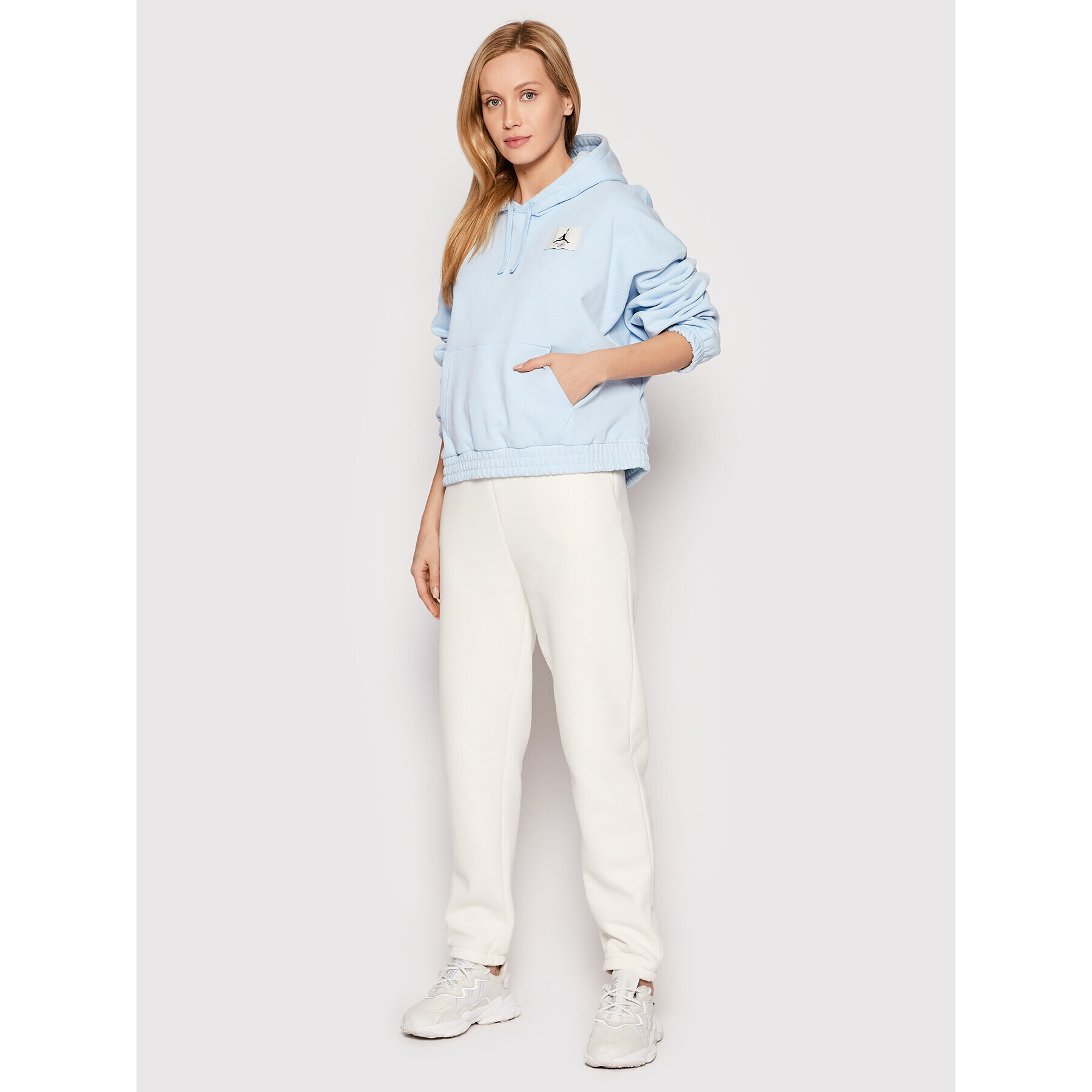 Nike Bluză Essentials DD6998 Albastru Relaxed Fit - Pled.ro