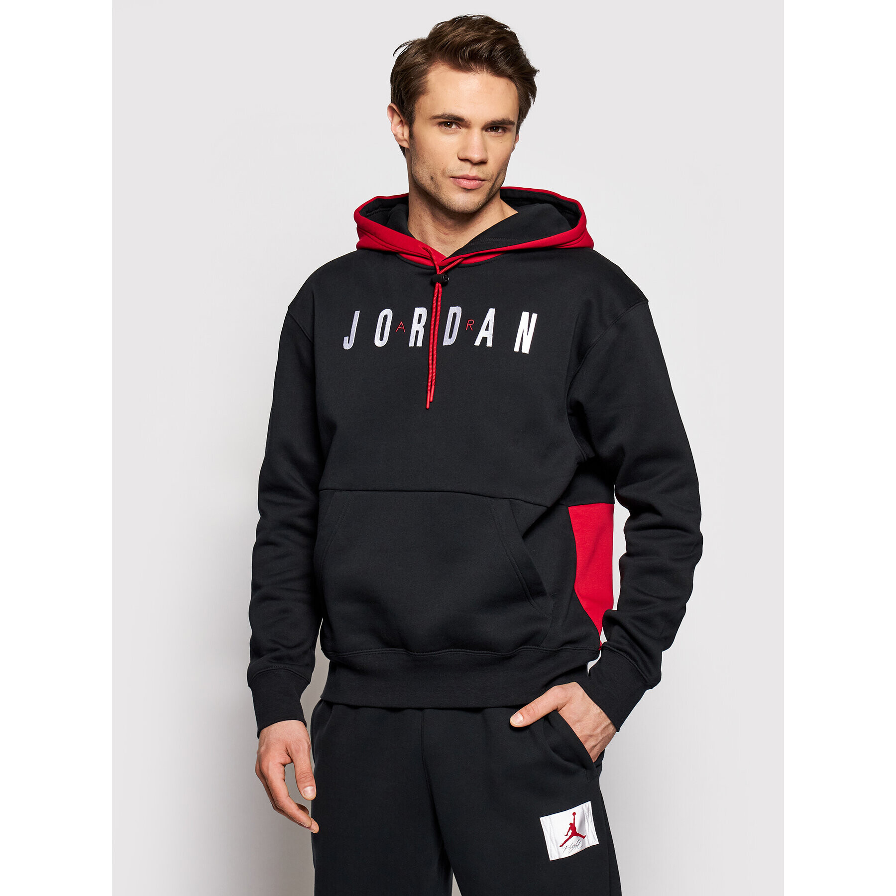 Nike Bluză Jumpman CW8434 Negru Standard Fit - Pled.ro