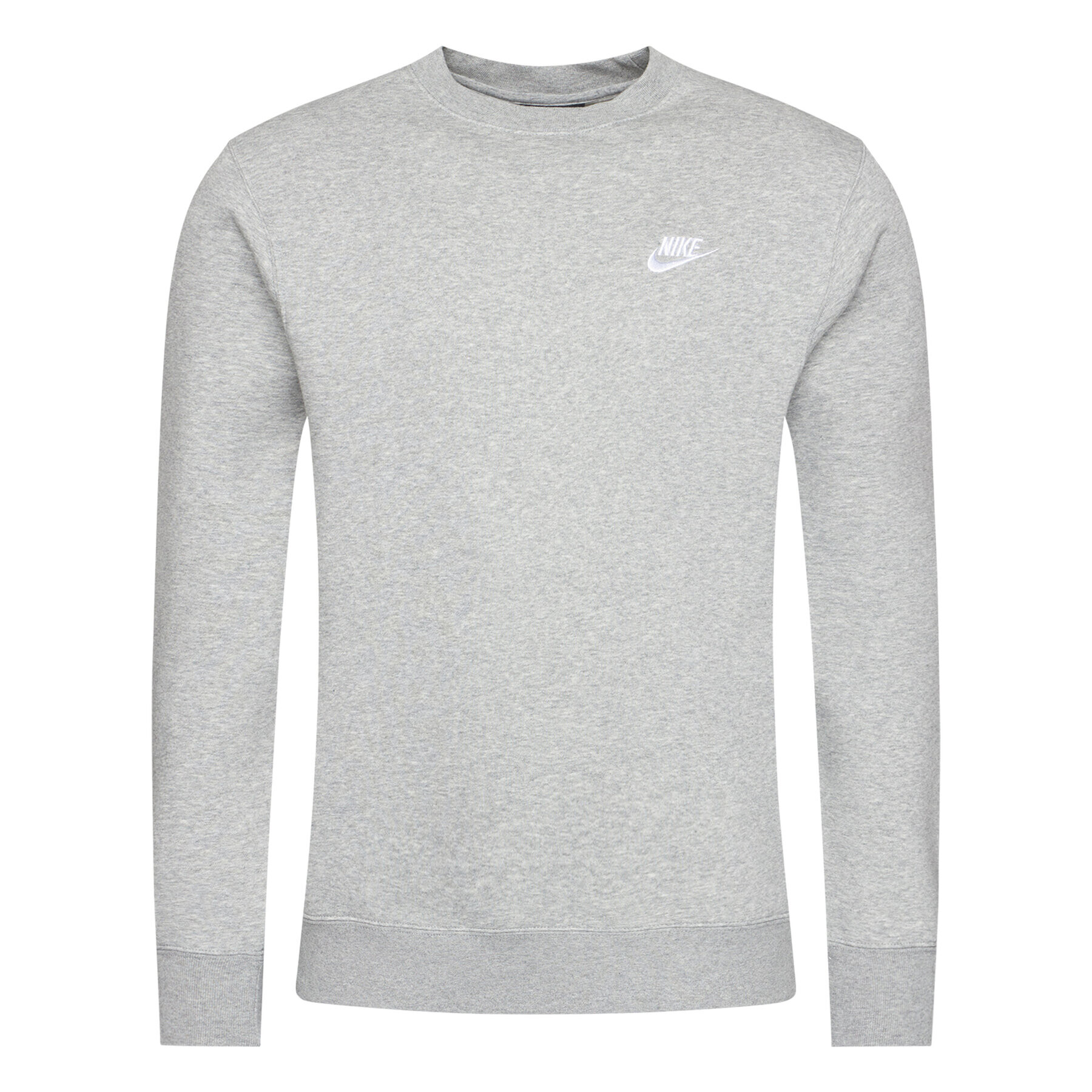 Nike Bluză Nsw Club BV2662 Gri Standard Fit - Pled.ro