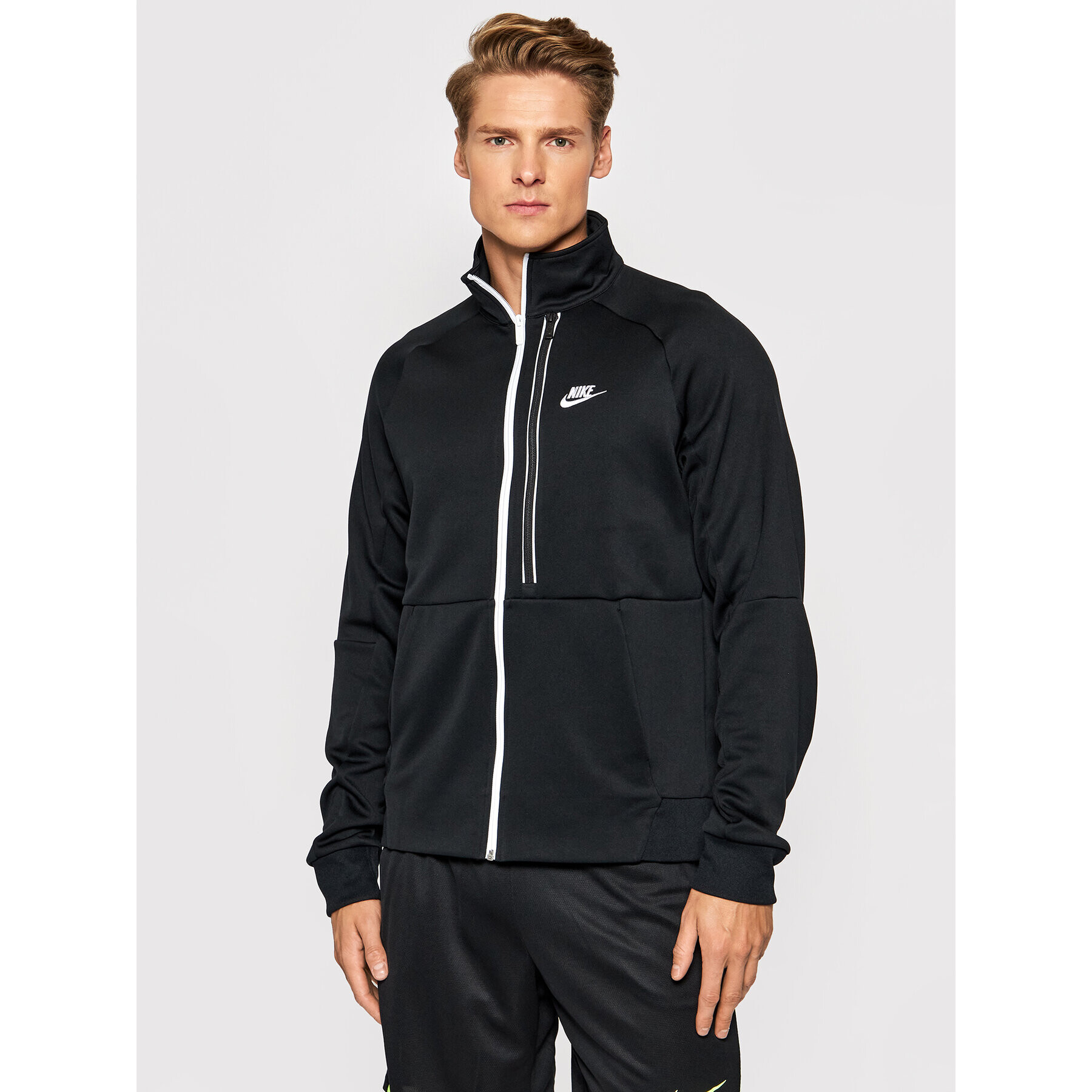 Nike Bluză Nsw Heritage Tribute DA0003 Negru Regular Fit - Pled.ro