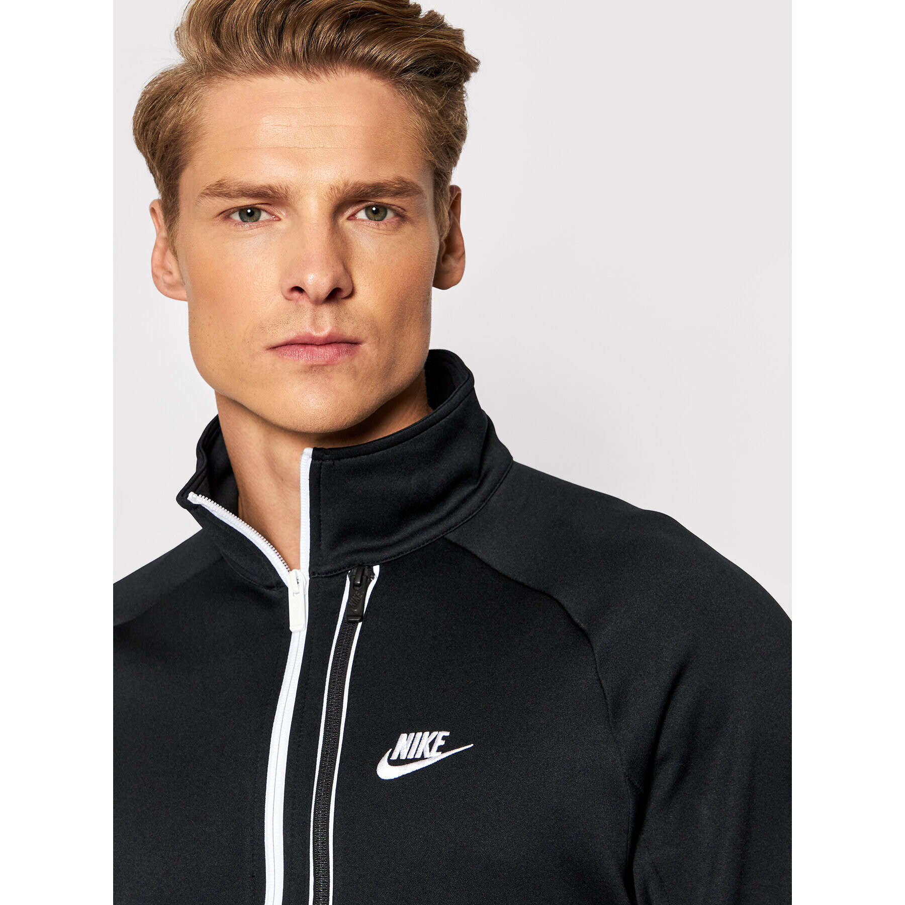 Nike Bluză Nsw Heritage Tribute DA0003 Negru Regular Fit - Pled.ro