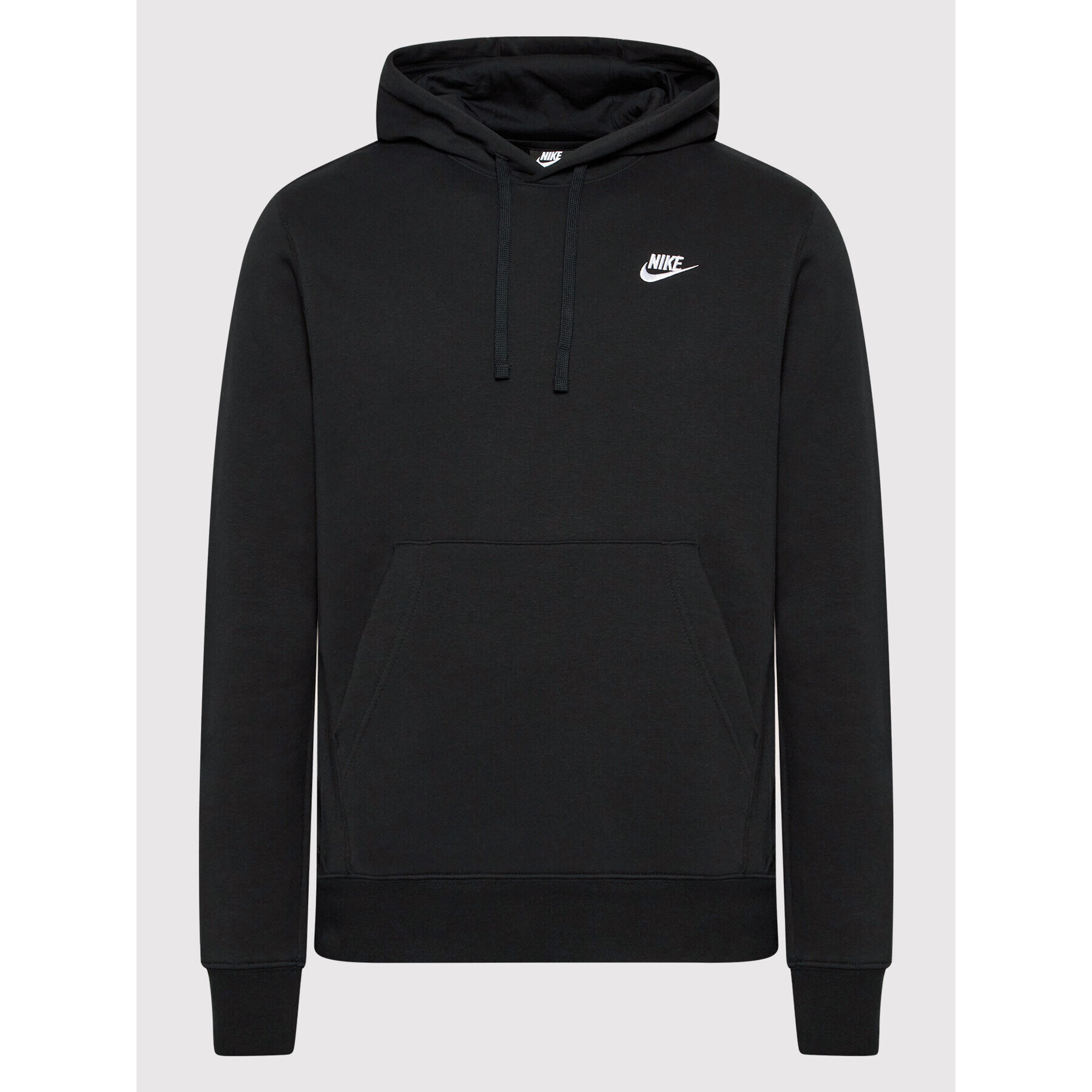 Nike Bluză Sportswear Club BV2654 Negru Standard Fit - Pled.ro