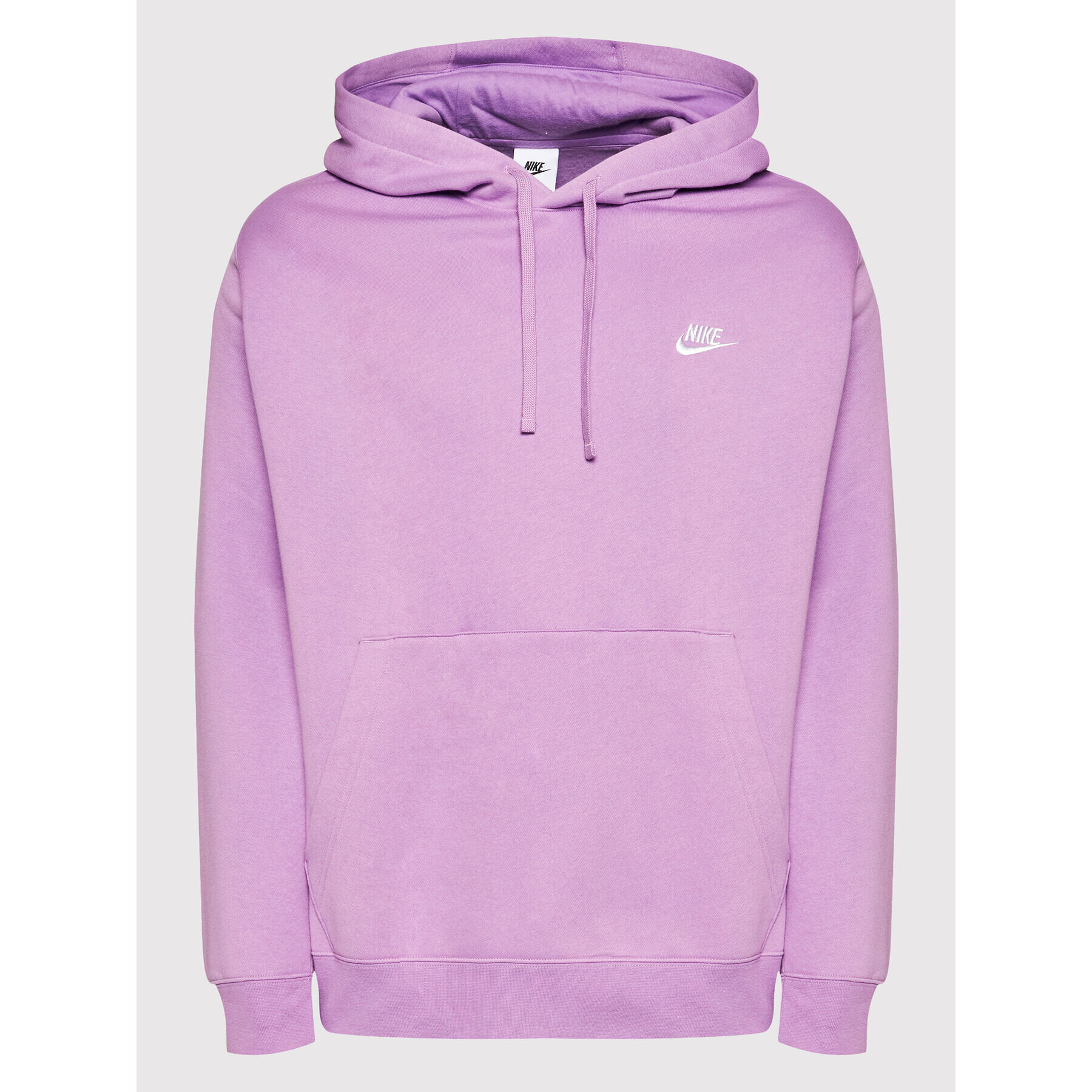 Nike Bluză Sportswear Club BV2654 Violet Regular Fit - Pled.ro