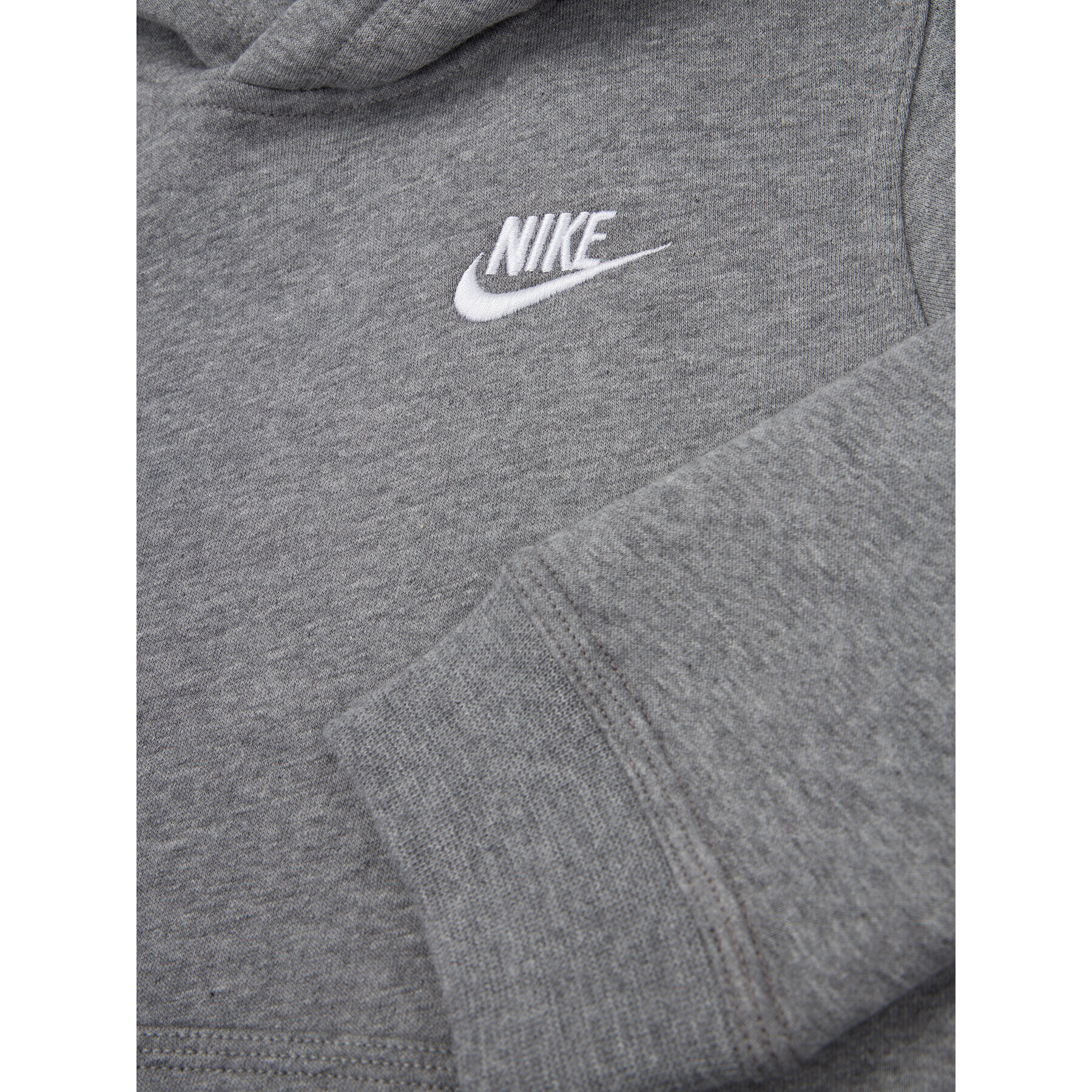 Nike Bluză Sportswear Club BV3757 Gri Standard Fit - Pled.ro