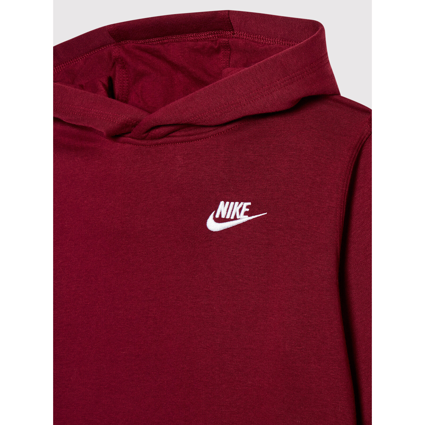 Nike Bluză Sportswear Club BV3757 Vișiniu Standard Fit - Pled.ro