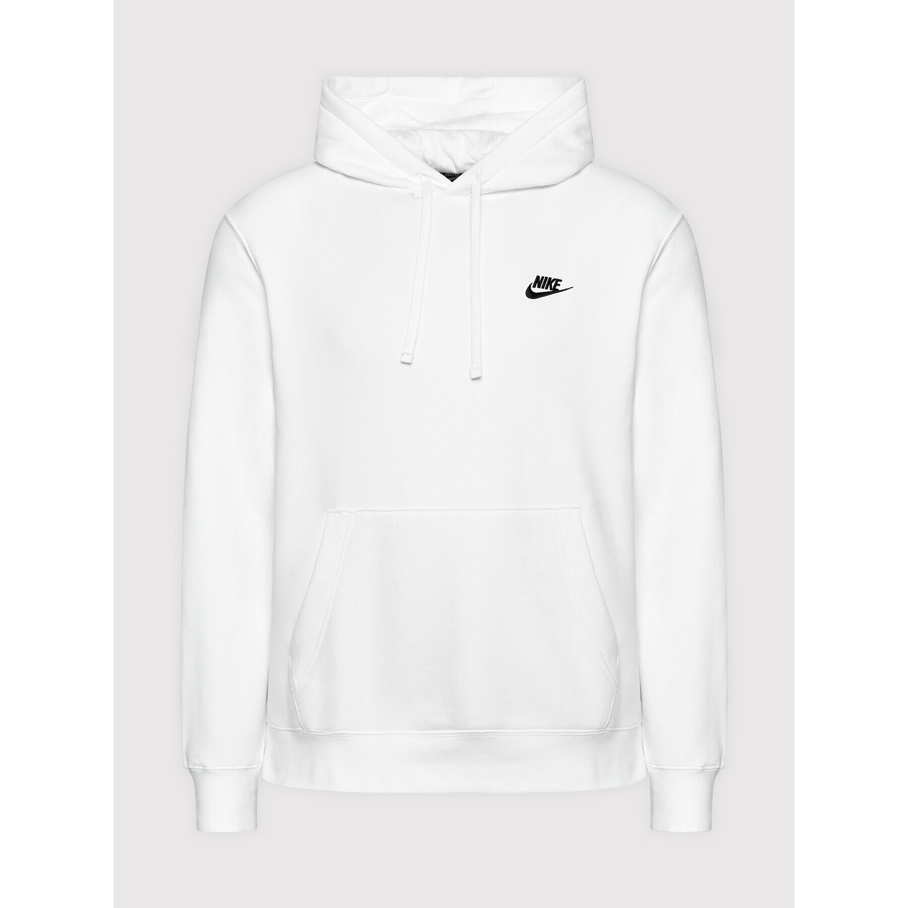 Nike Bluză Sportswear Club Fleece BV2854 Alb Standard Fit - Pled.ro