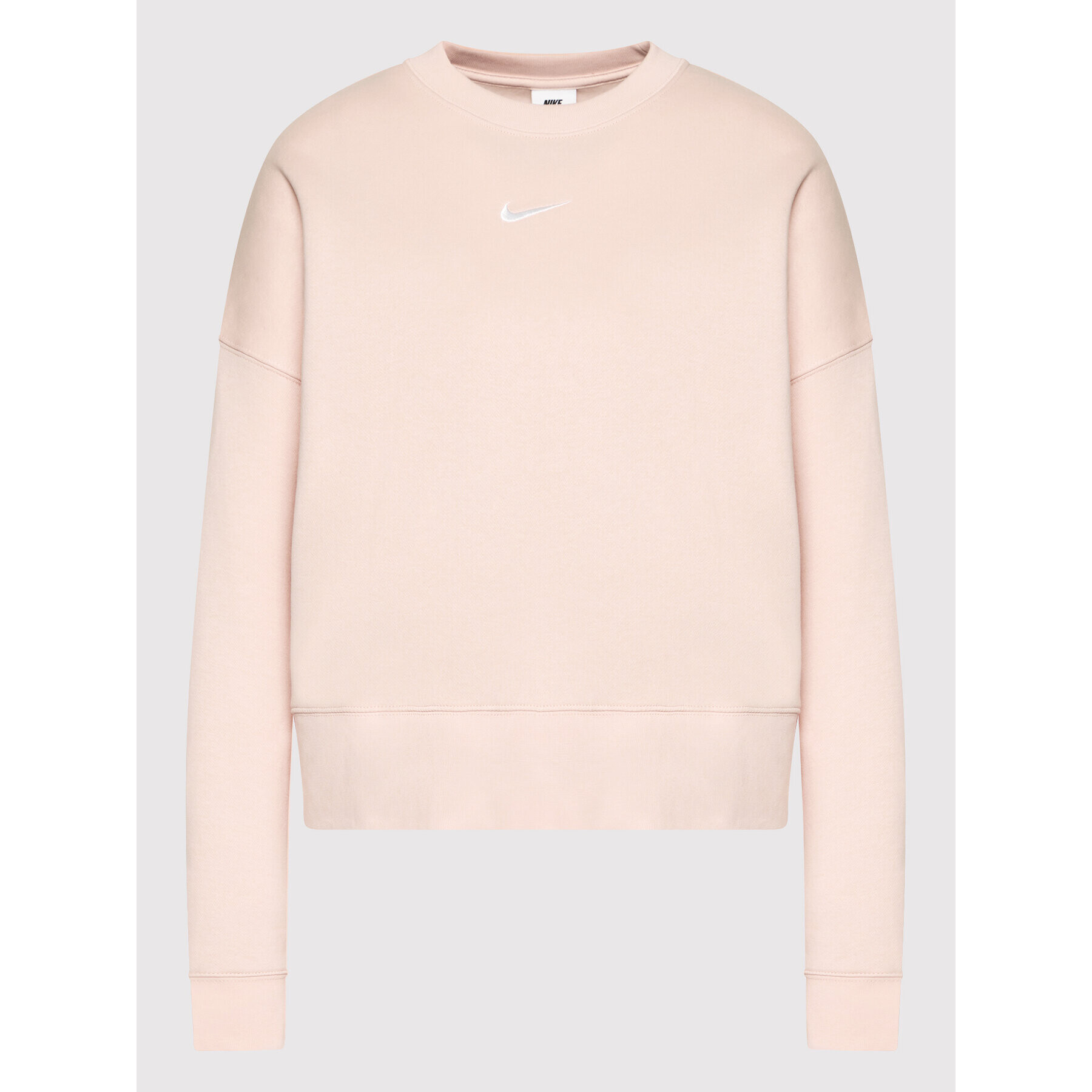 Nike Bluză Sportswear Collection Essentials DJ7665 Roz Oversize - Pled.ro