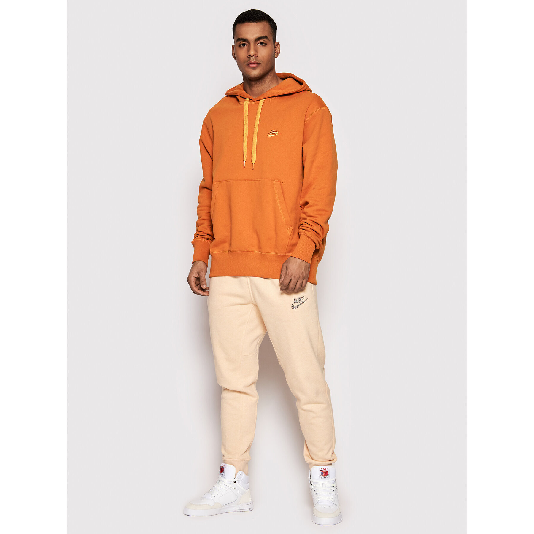 Nike Bluză Sportswear DA0023 Portocaliu Regular Fit - Pled.ro