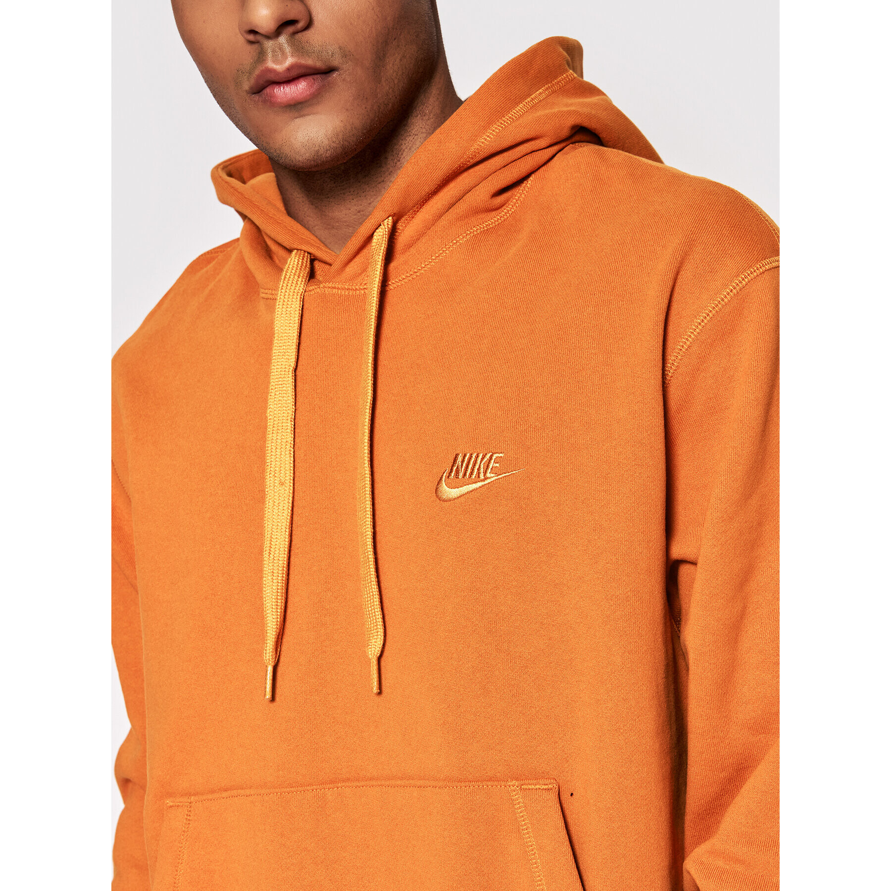 Nike Bluză Sportswear DA0023 Portocaliu Regular Fit - Pled.ro