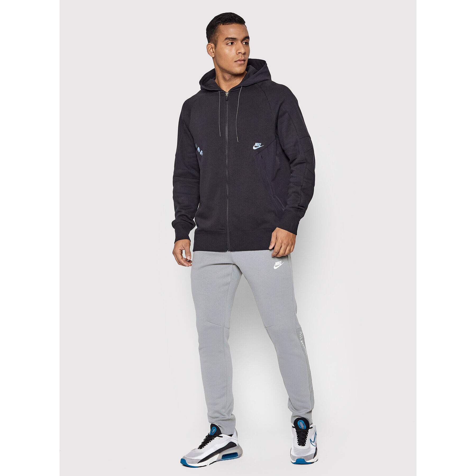 Nike Bluză Sportswear DJ5080 Negru Regular Fit - Pled.ro