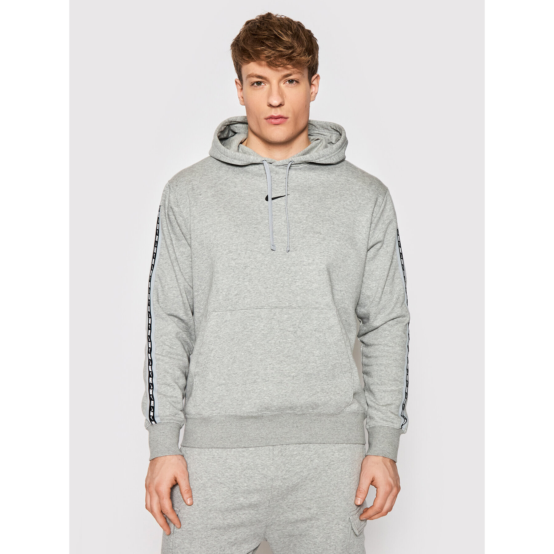 Nike Bluză Sportswear DM4676 Gri Loose Fit - Pled.ro