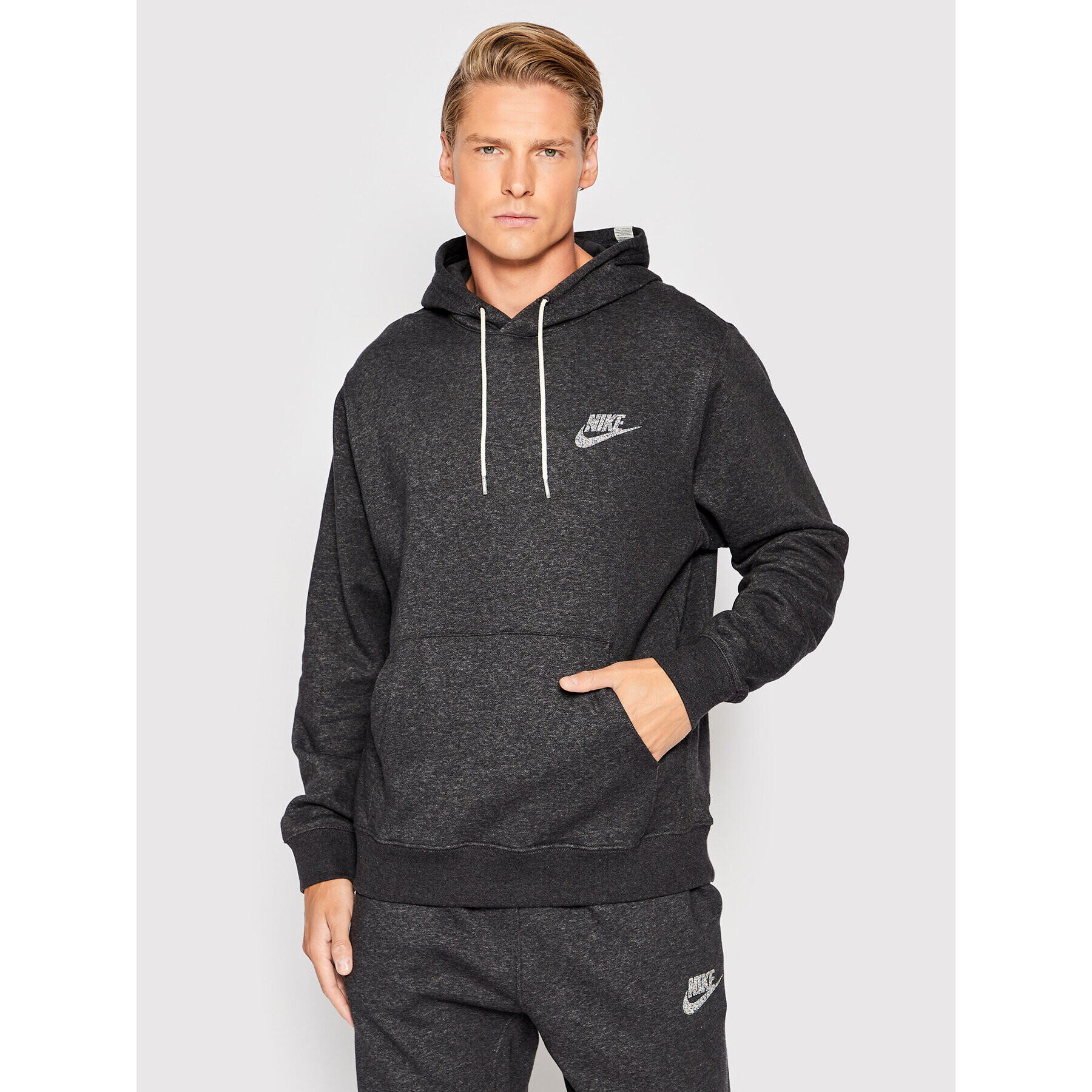 Nike Bluză Sportswear DM5624 Gri Standard Fit - Pled.ro