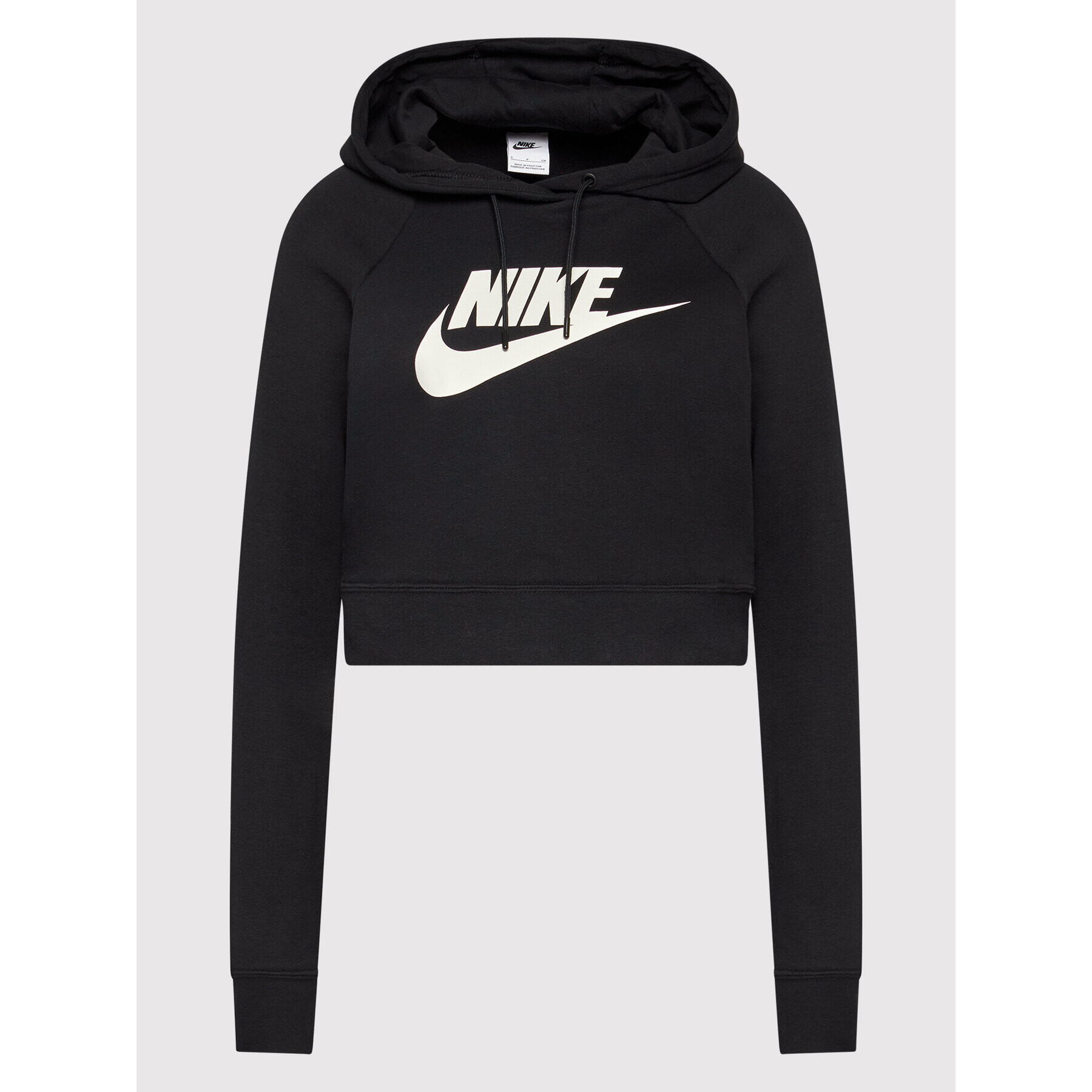 Nike Bluză Sportswear Essential CJ6327 Negru Loose Fit - Pled.ro