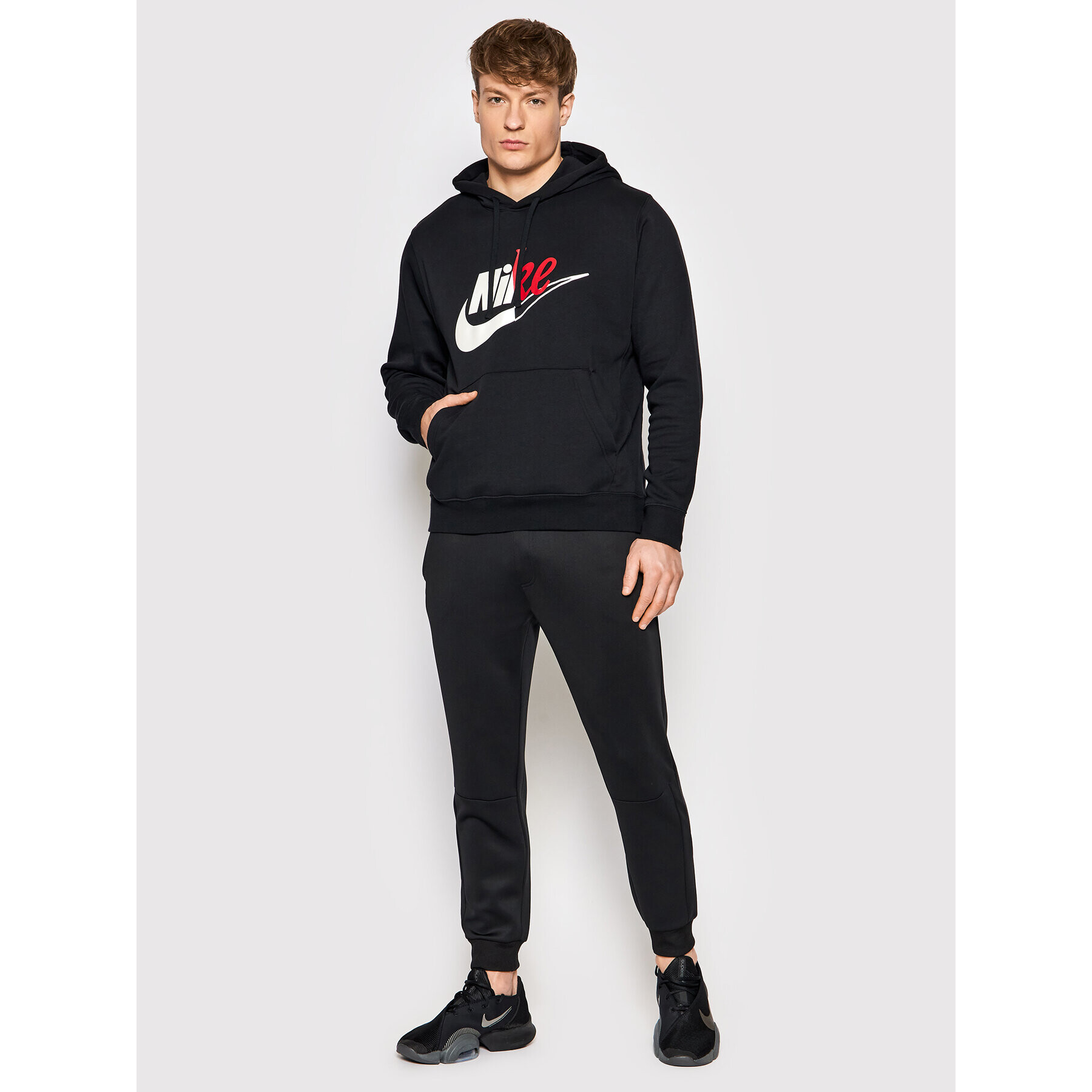 Nike Bluză Sportswear Sport Essentials+ DD5011 Negru Standard Fit - Pled.ro