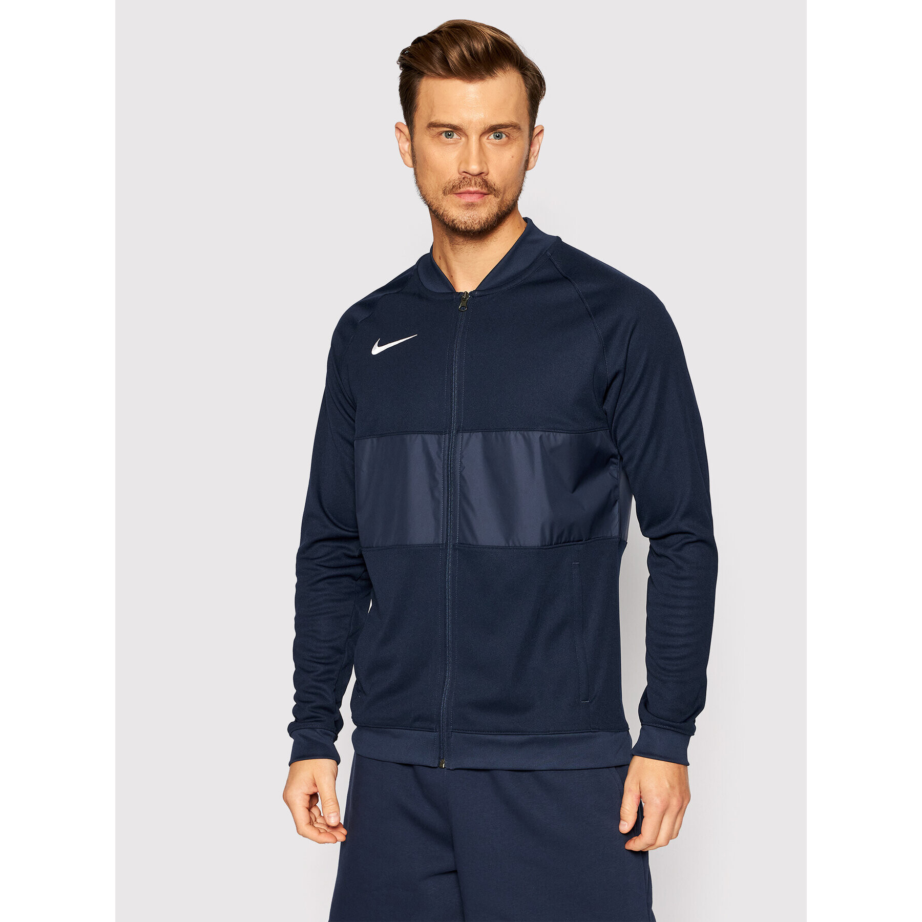 Nike Bluză Strike 21 Anthem CW6525 Bleumarin Regular Fit - Pled.ro