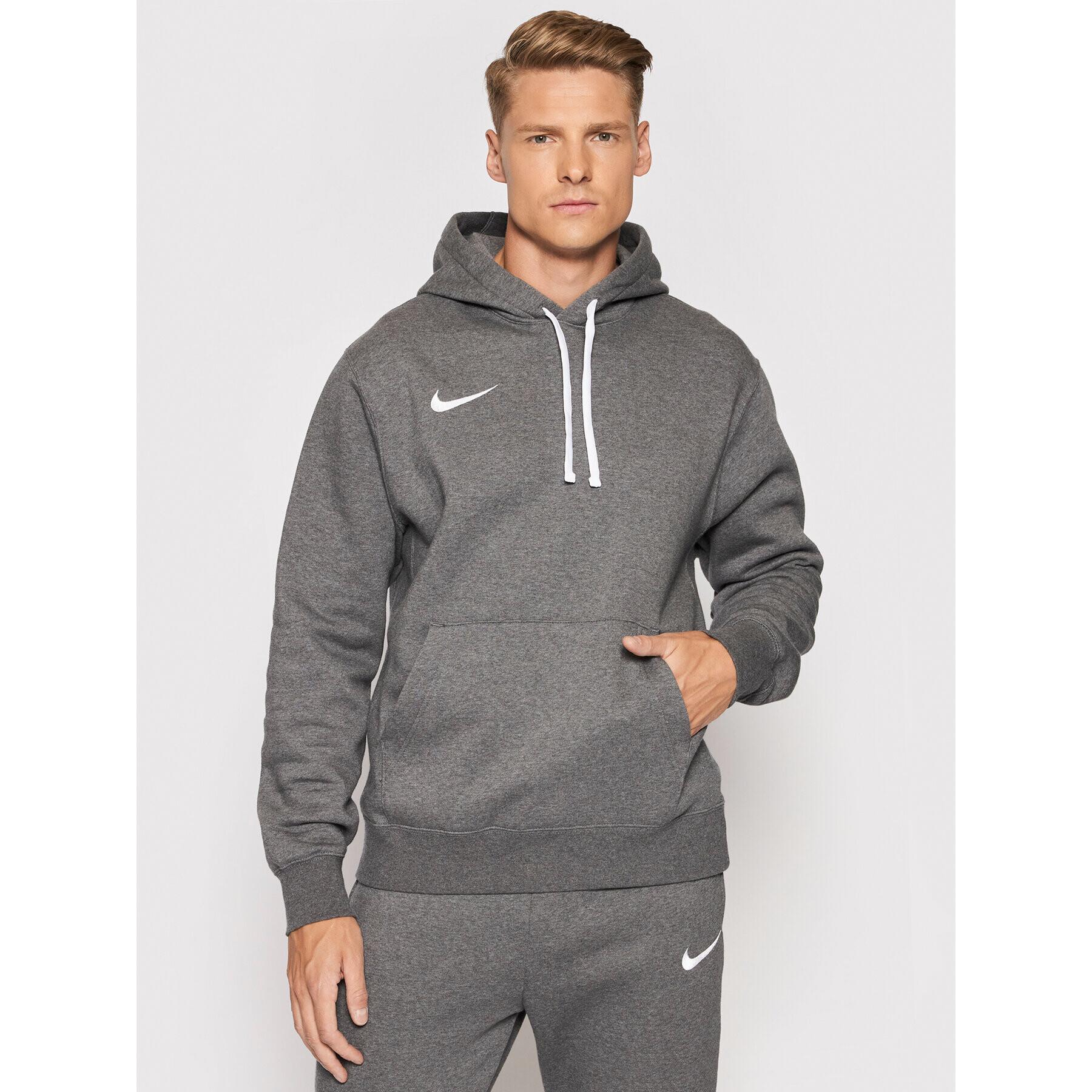 Nike Bluză Team Club 20 CW6894 Gri Regular Fit - Pled.ro