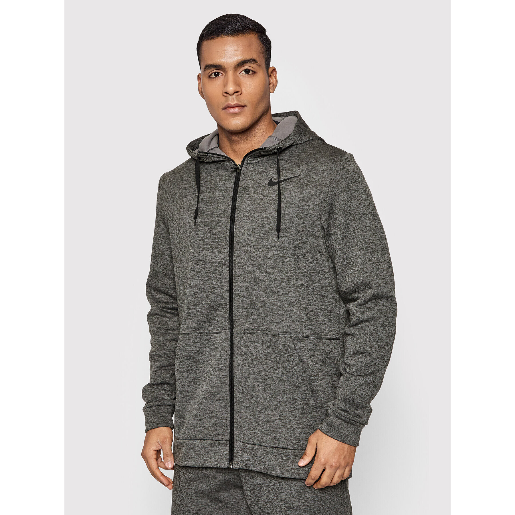 Nike Bluză Therma CU6231 Gri Standard Fit - Pled.ro