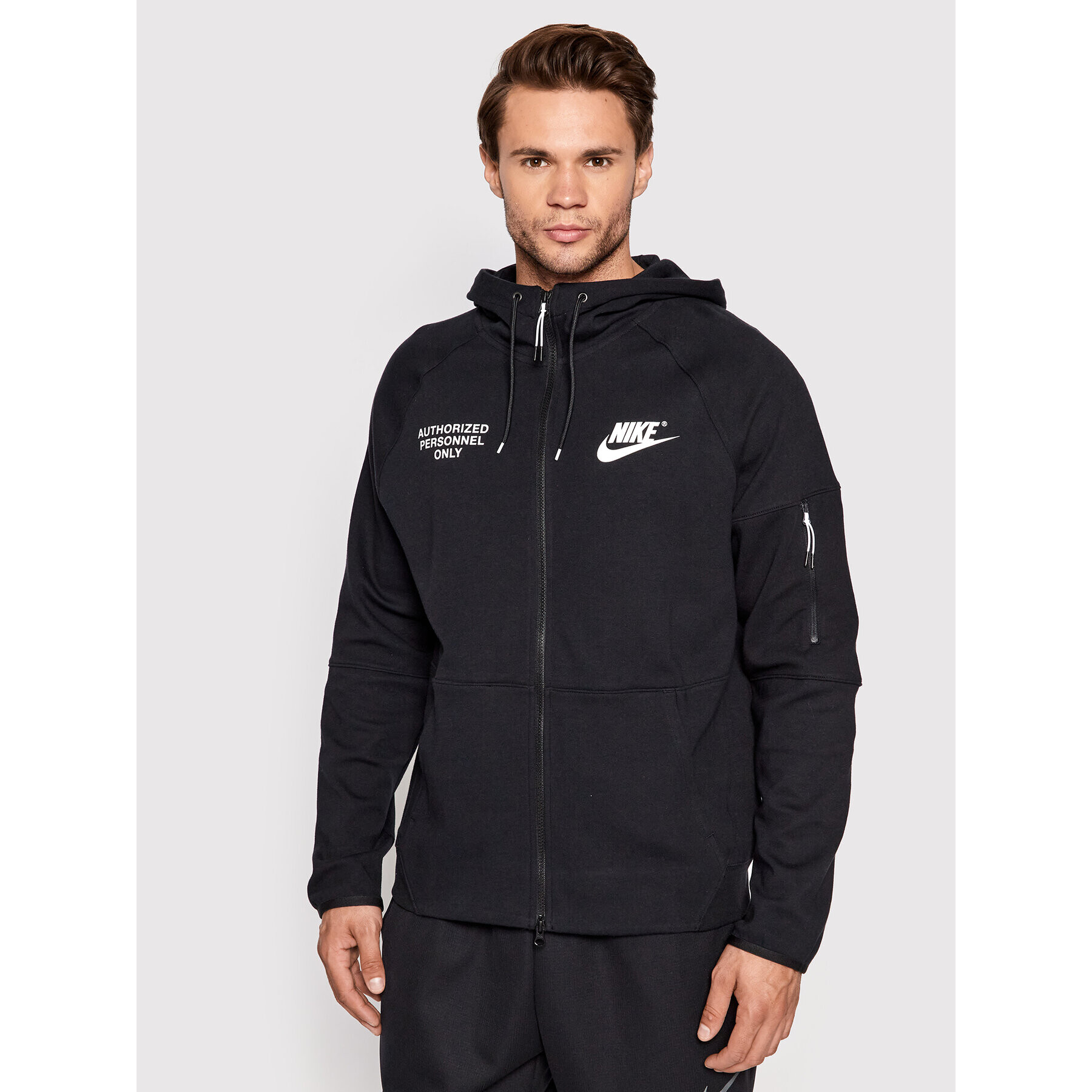 Nike Bluză Sportswear DM6548 Negru Regular Fit - Pled.ro