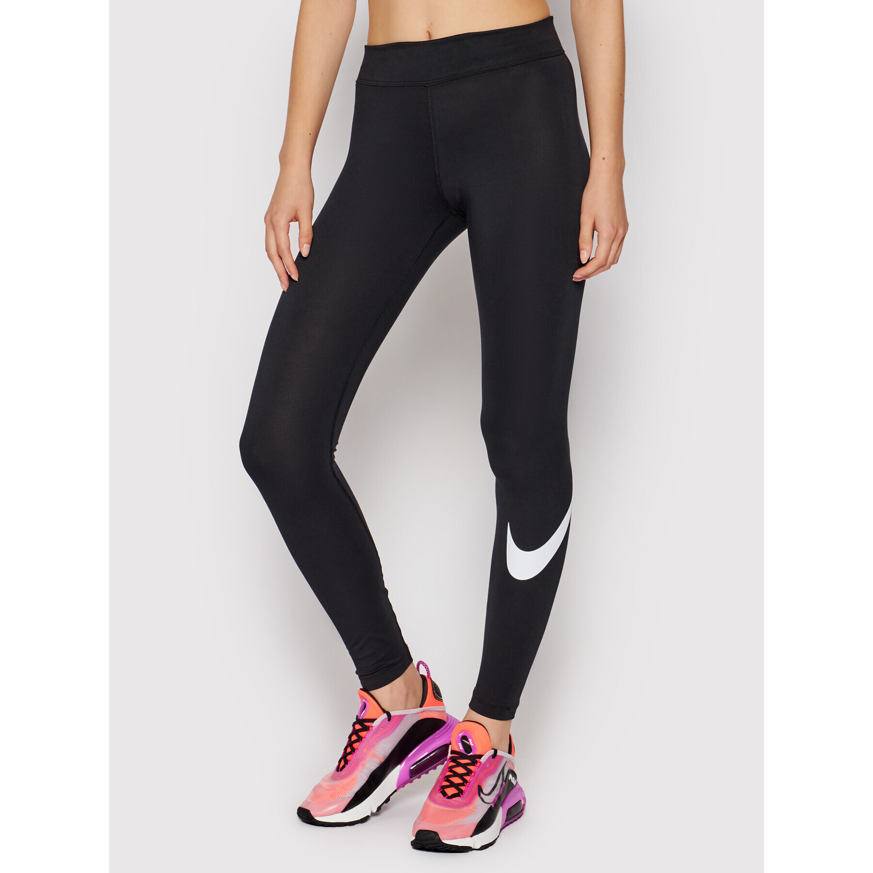 Nike Colanți Sportswear Essential CZ8530 Negru Slim Fit - Pled.ro