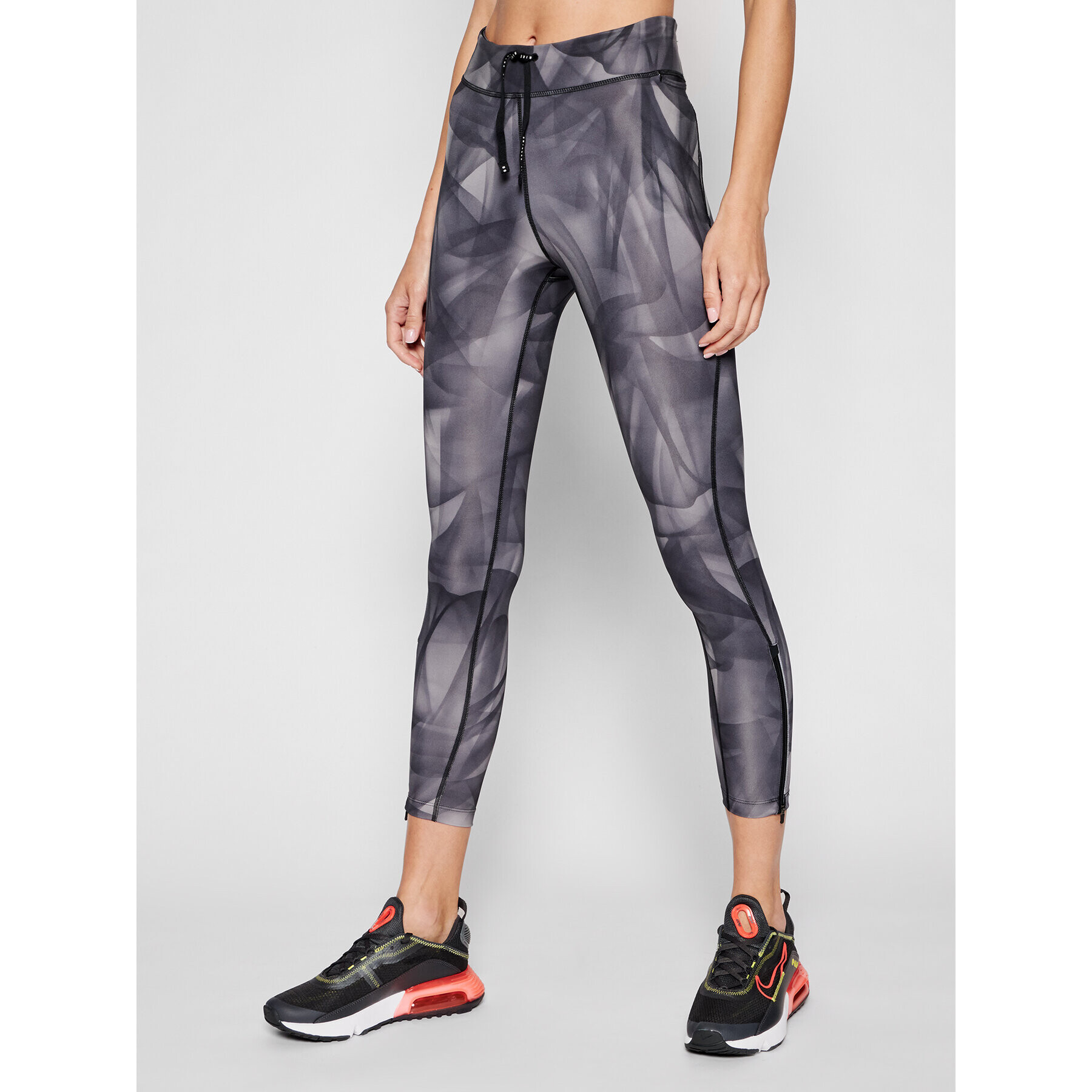 Nike Colanți Epic Faster Run Division CZ9236 Gri Tight Fit - Pled.ro