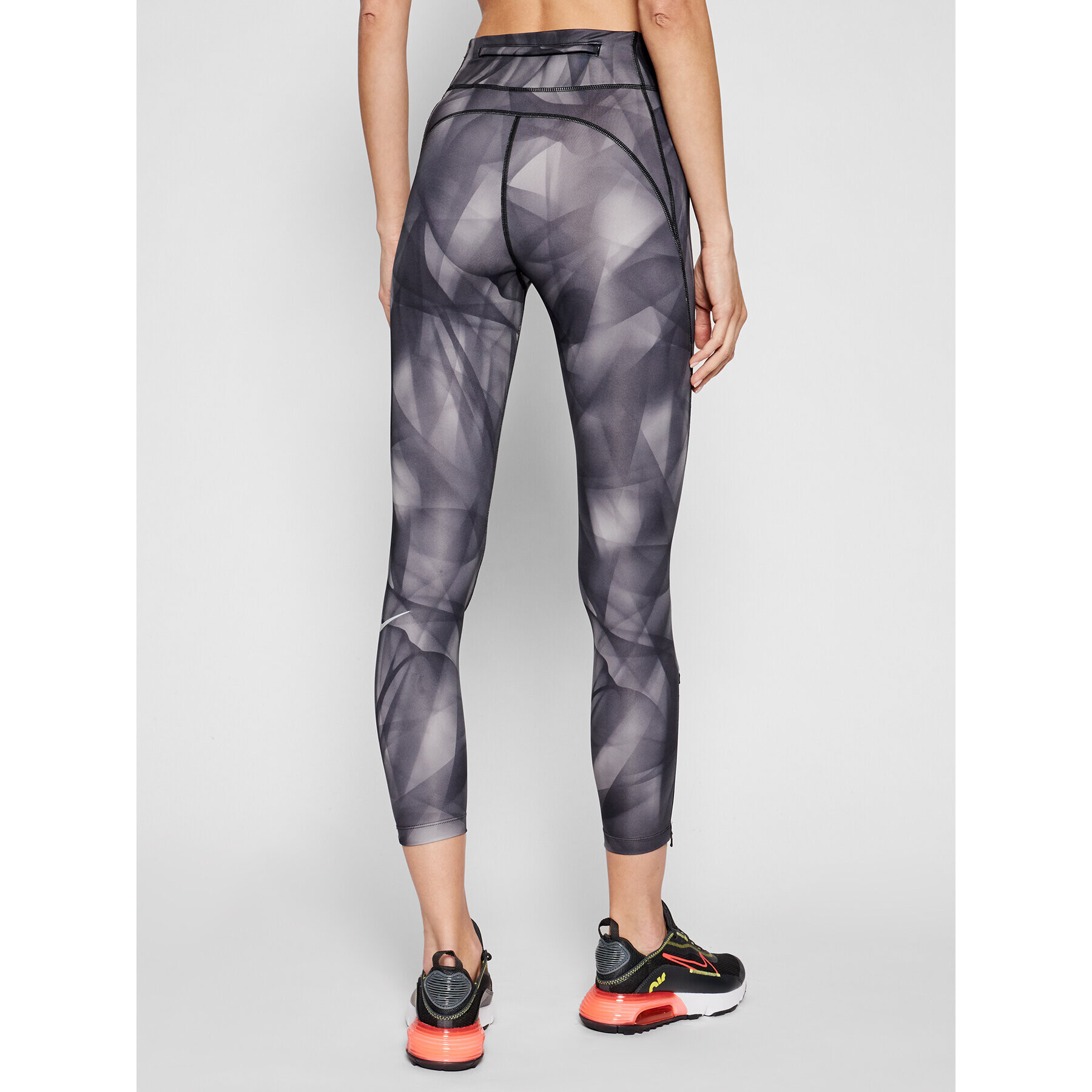 Nike Colanți Epic Faster Run Division CZ9236 Gri Tight Fit - Pled.ro