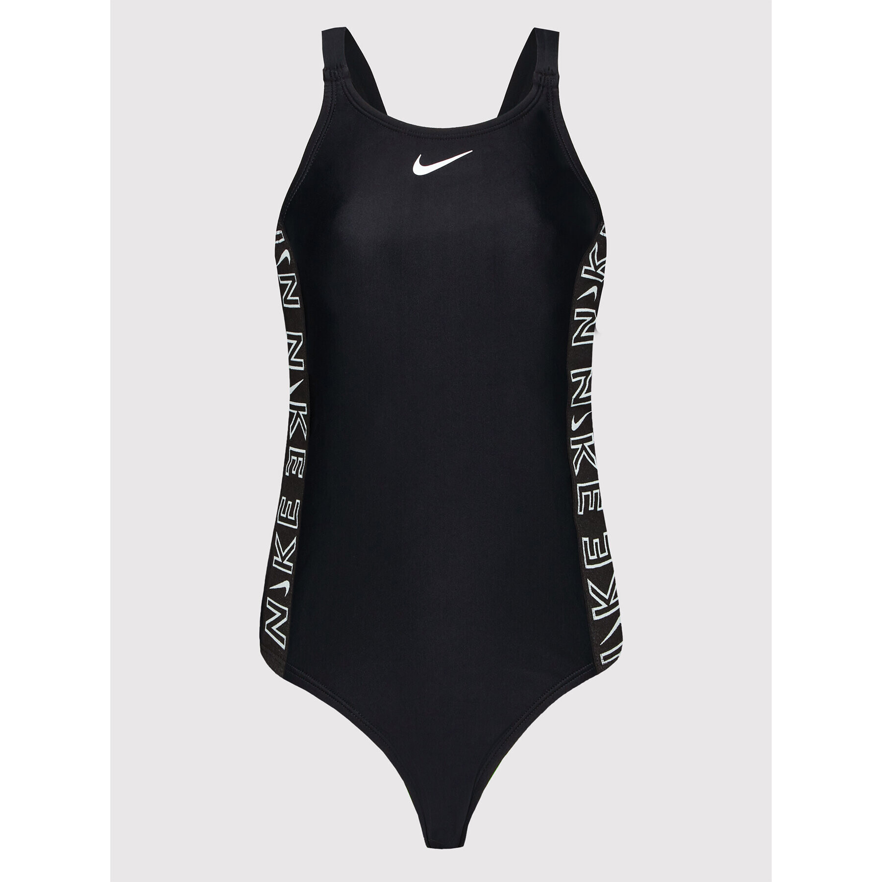 Nike Costum de baie Logo Tape NESSB130 Negru - Pled.ro