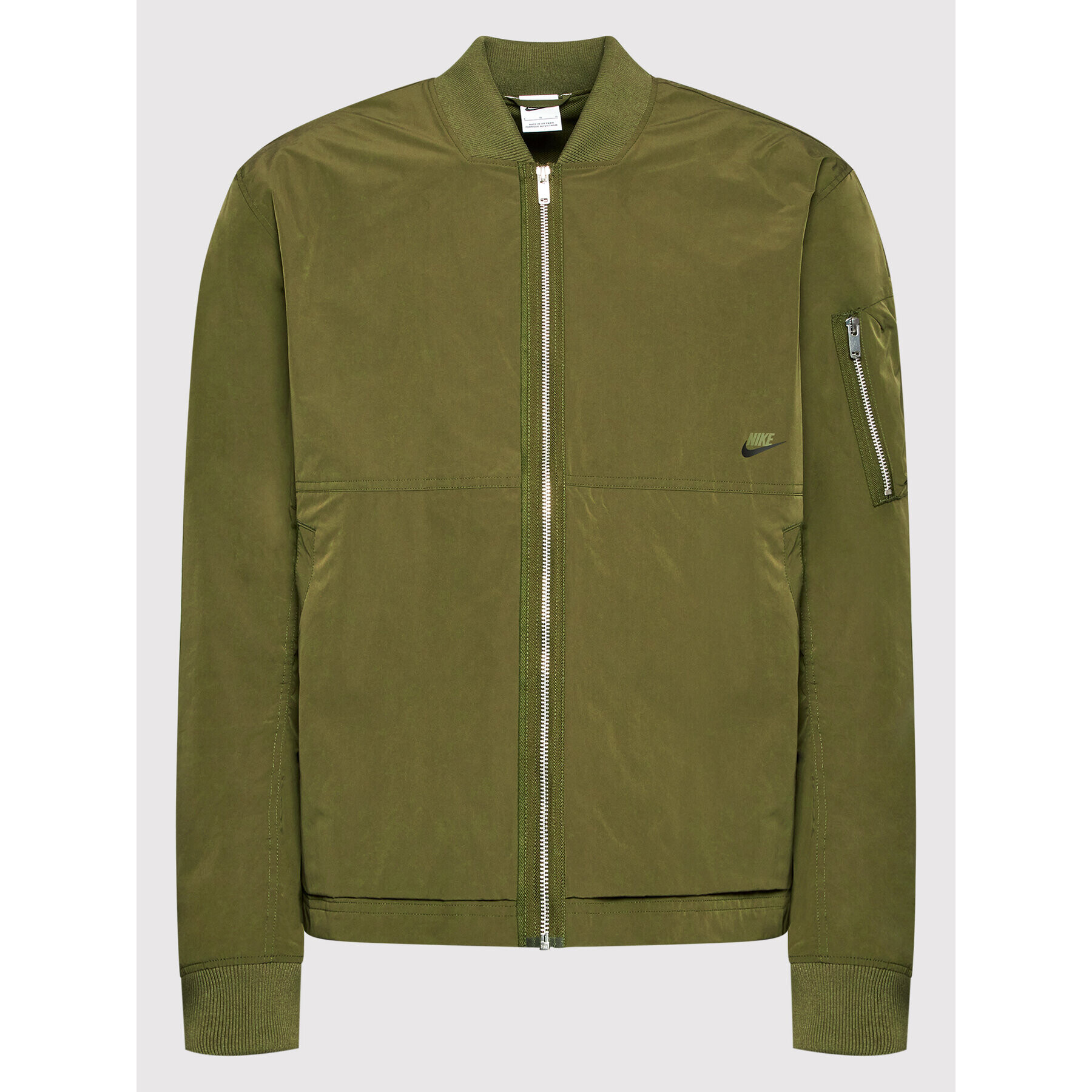 Nike Geacă bomber Essentials DD4714 Verde Regular Fit - Pled.ro