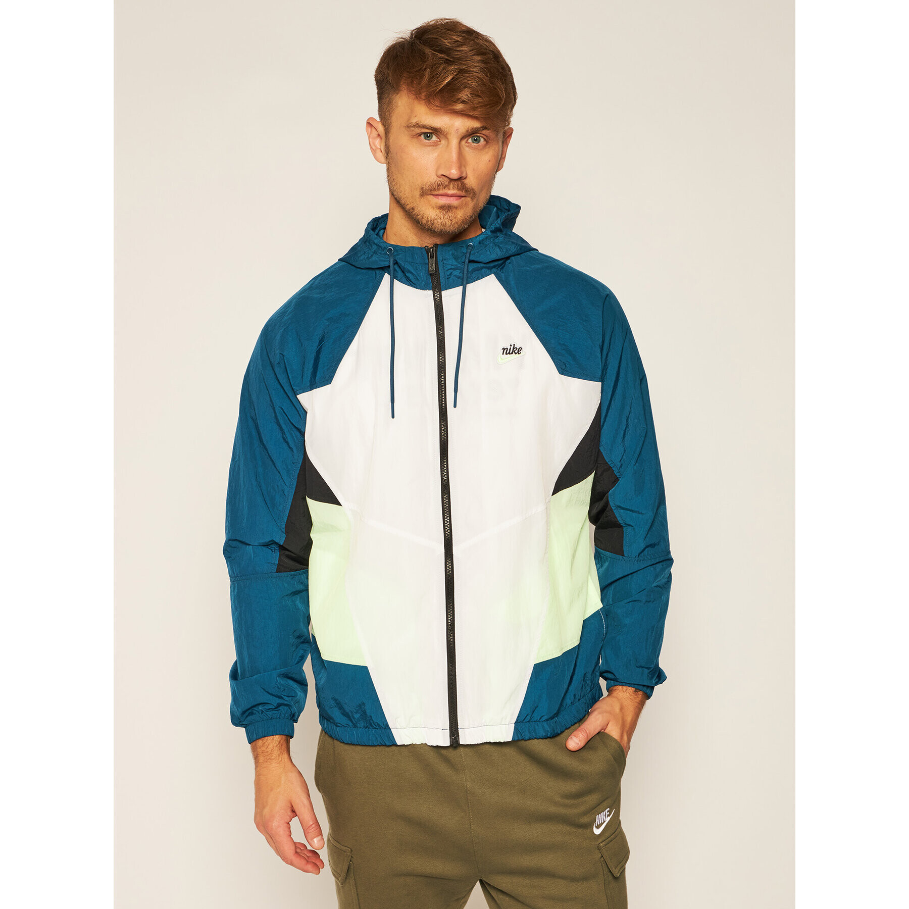 Nike Geacă Heritage Windrunner CJ4358 Colorat Loose Fit - Pled.ro