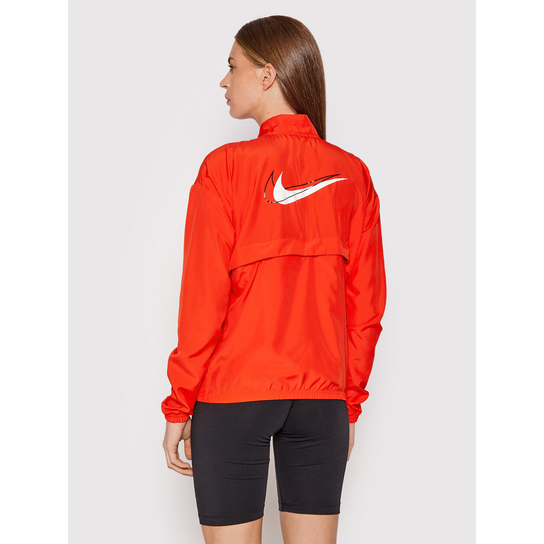 Nike Geacă pentru alergare Swoosh Packable DD4925 Roșu Regular Fit - Pled.ro