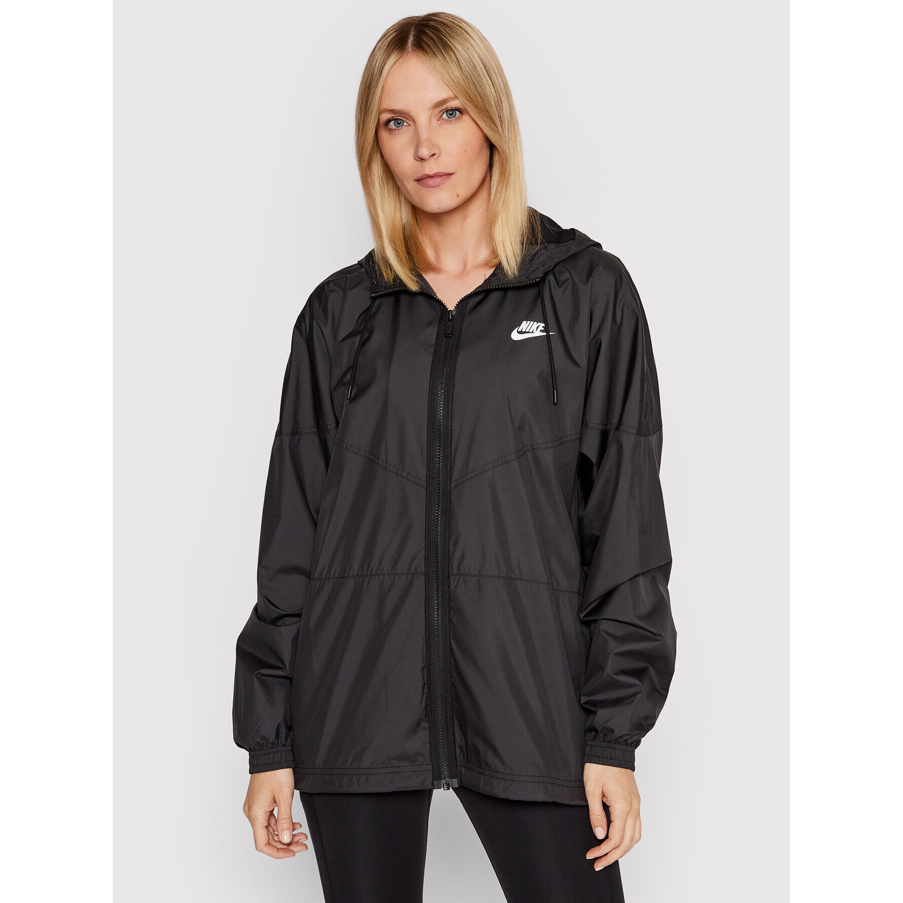 Nike Geacă Repel Windrunner DD5852 Negru Relaxed Fit - Pled.ro