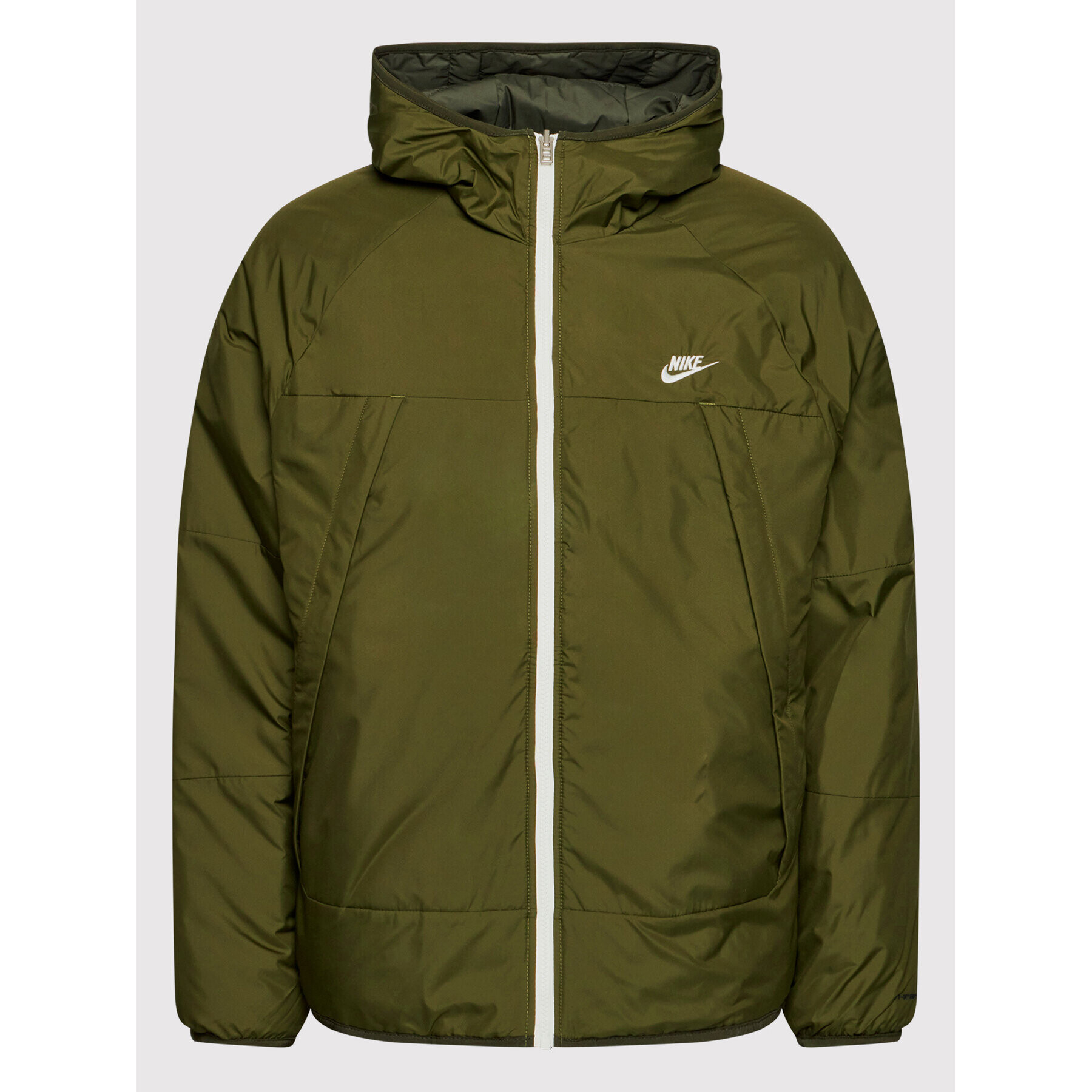 Nike Geacă Sportswear Therma-Fit Legace DH2783 Verde Regular Fit - Pled.ro