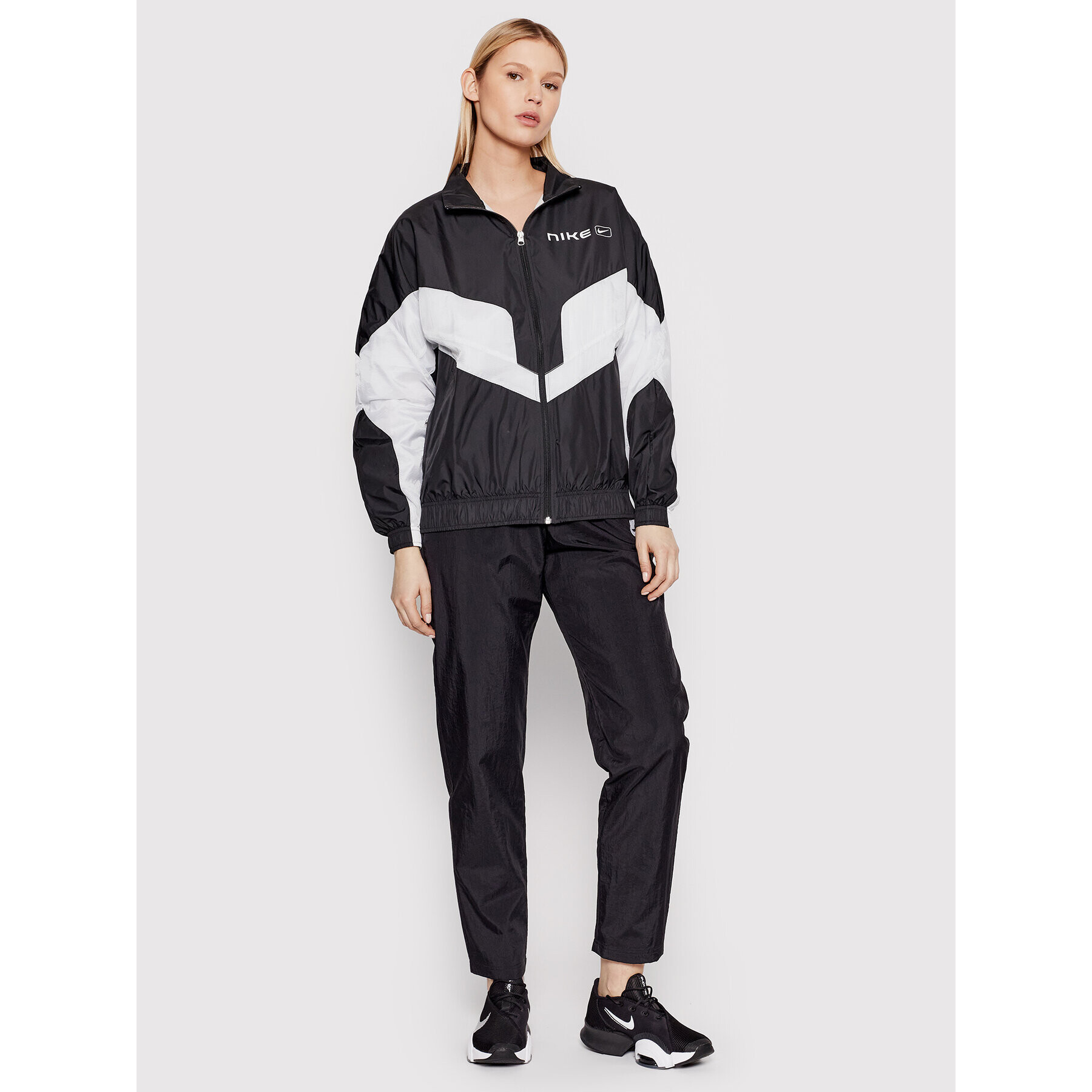 Nike Geacă Windrunner Street CZ8848 Negru Oversize - Pled.ro